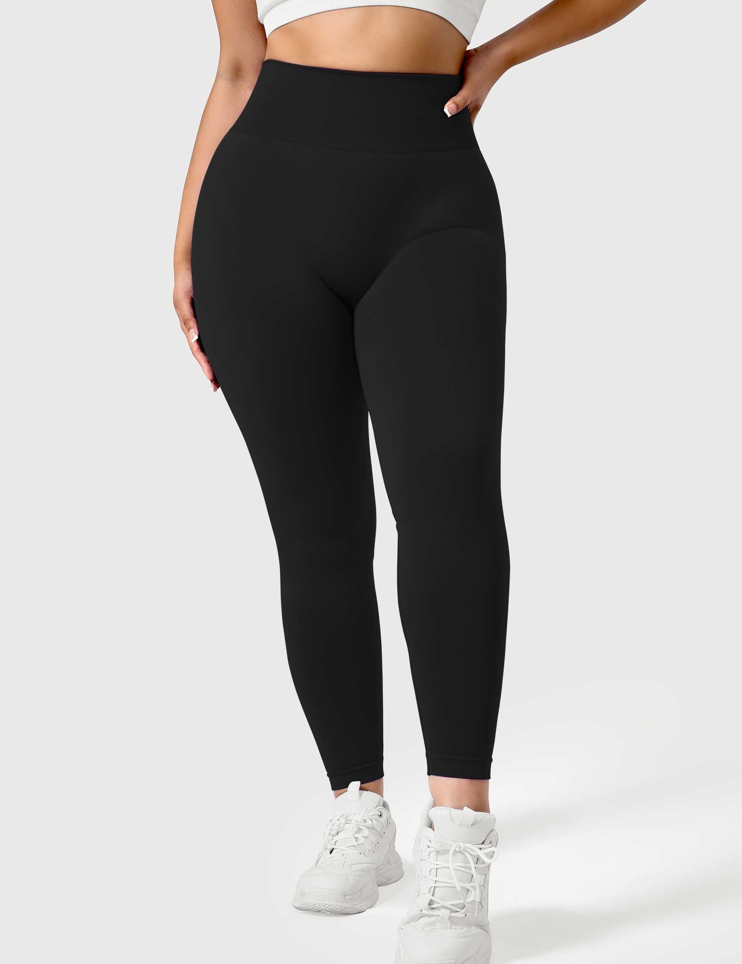 YGLEO Solid Leggings