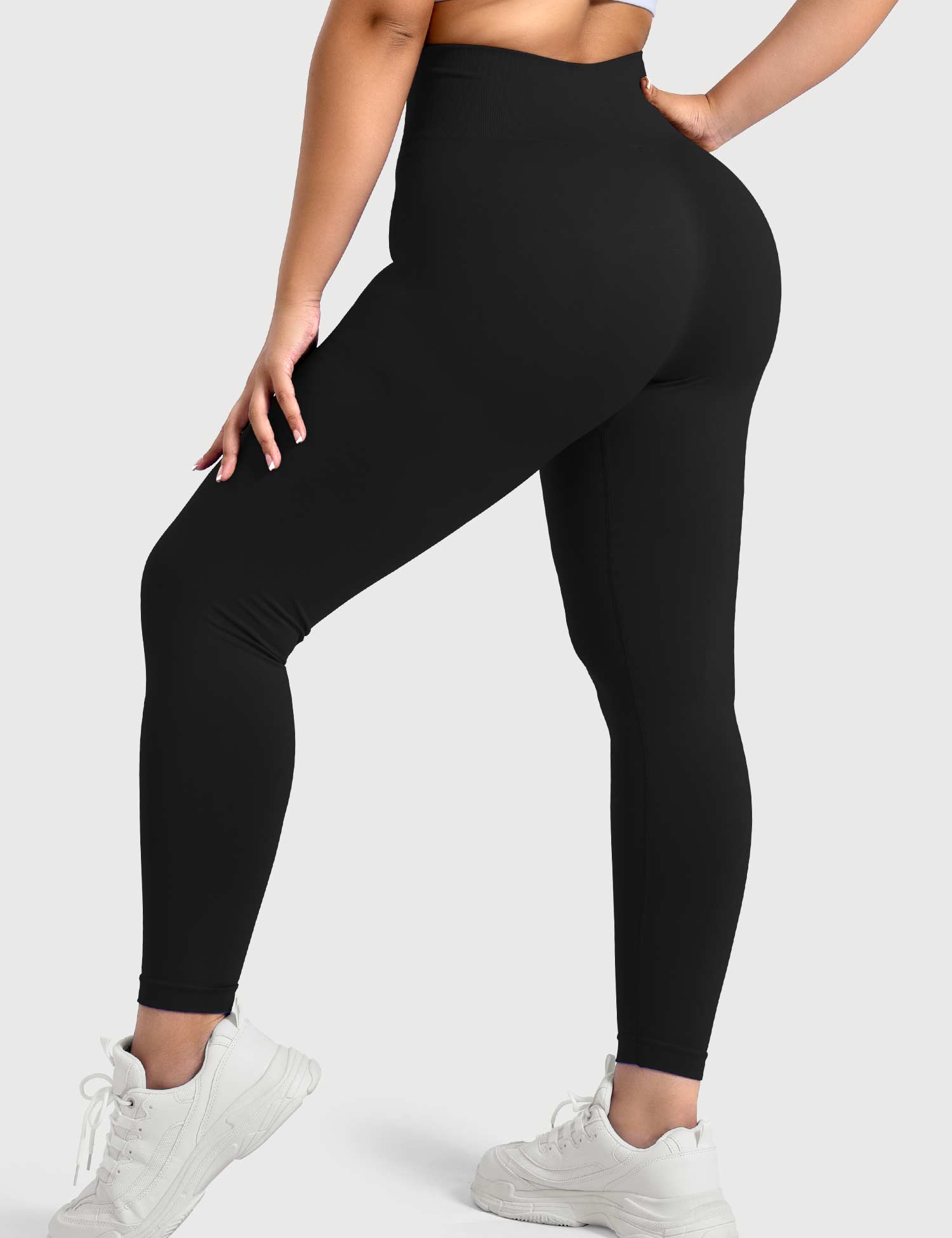 YGLEO Solid Leggings