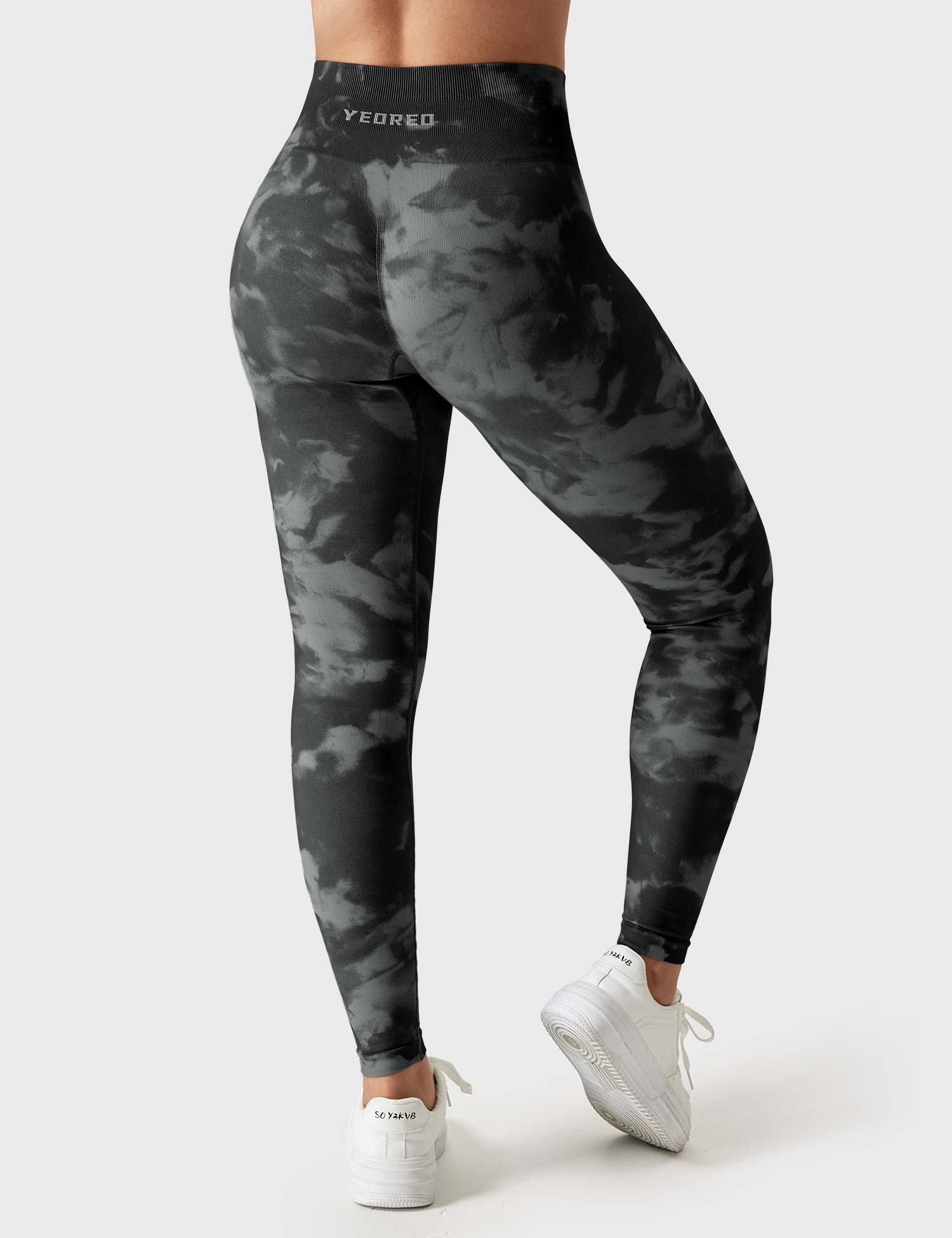 YGLEO Seamless Print Jada Leggings/ Shorts