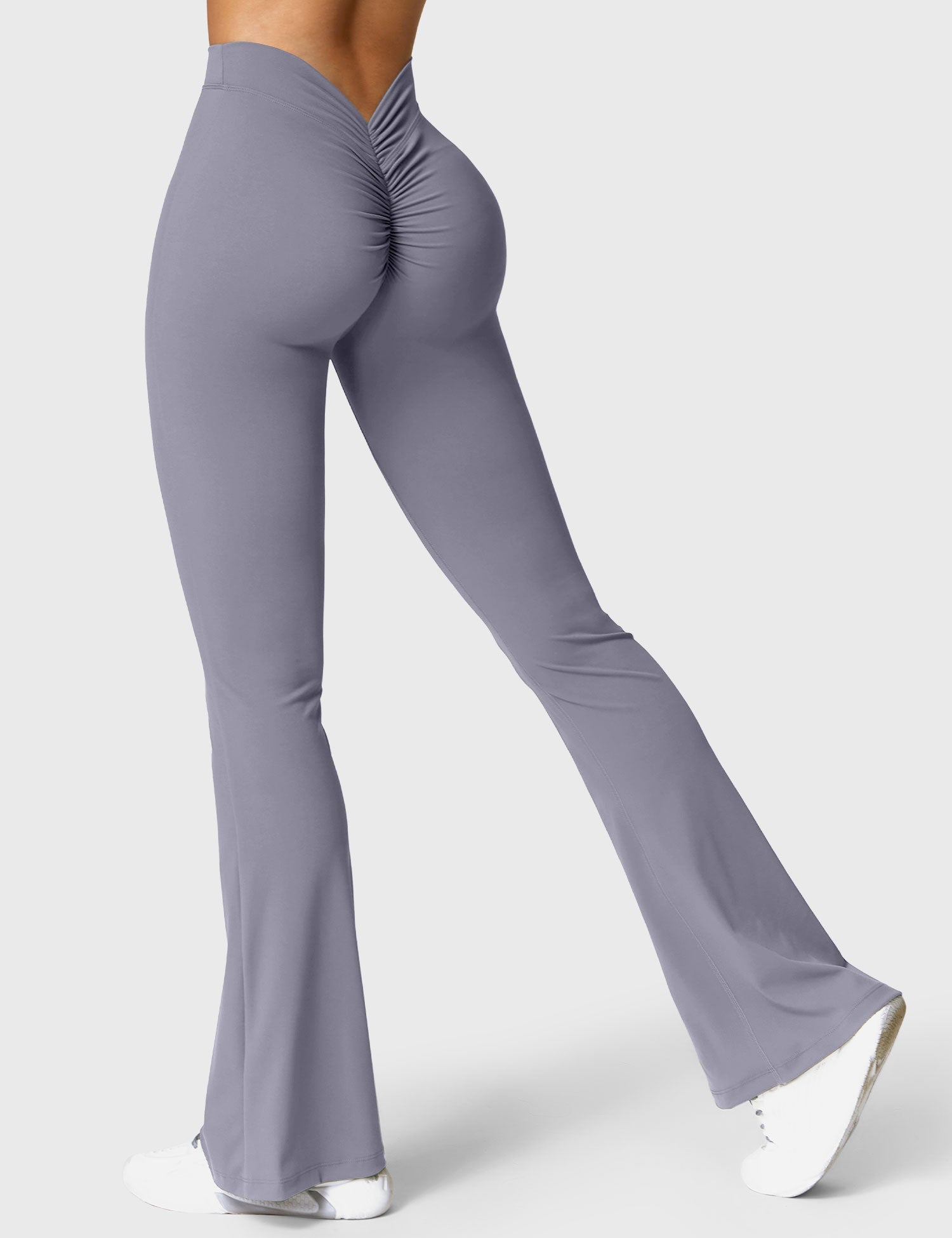 YGLEO Daze V-back Flare Leggings