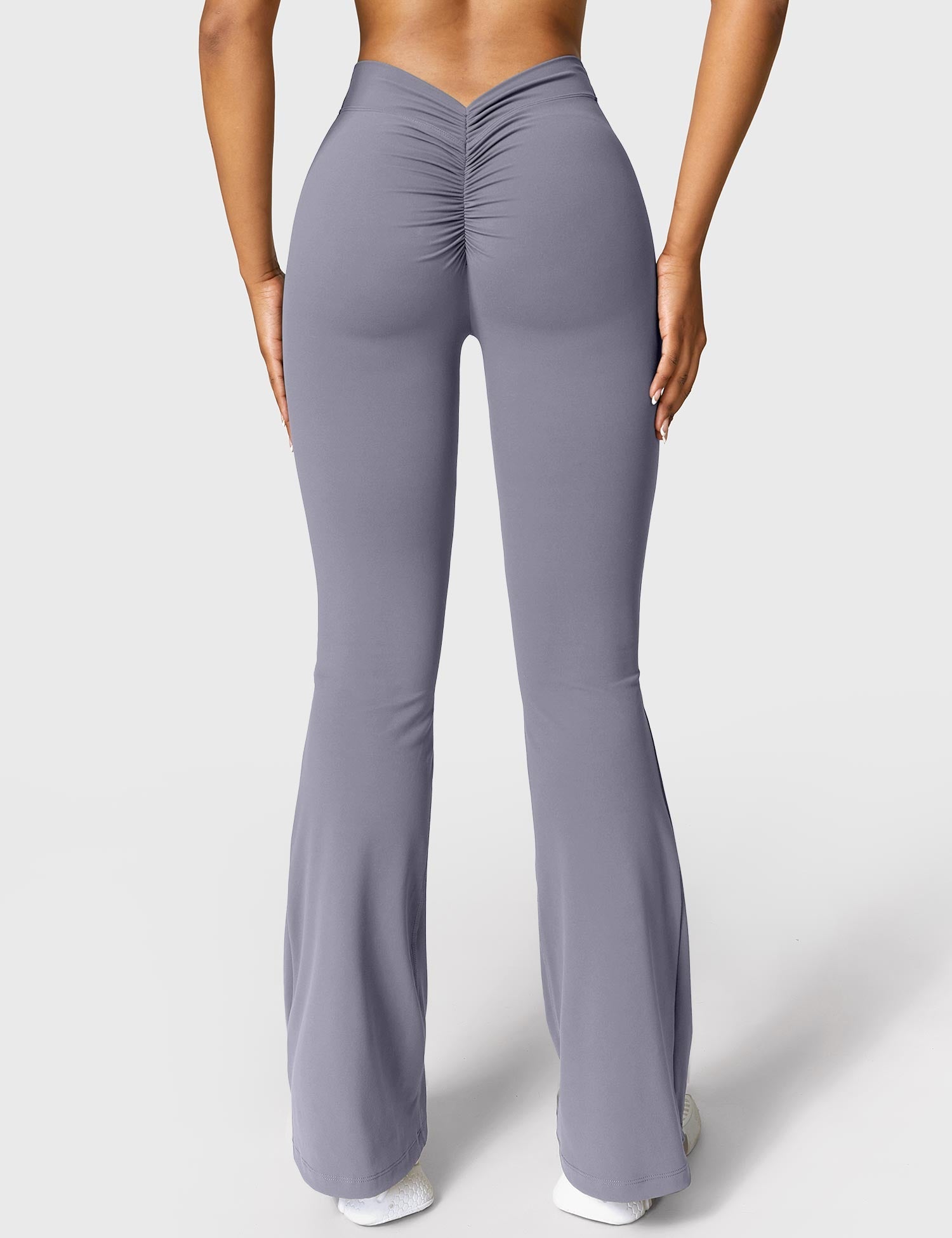 YGLEO Daze V-back Flare Leggings
