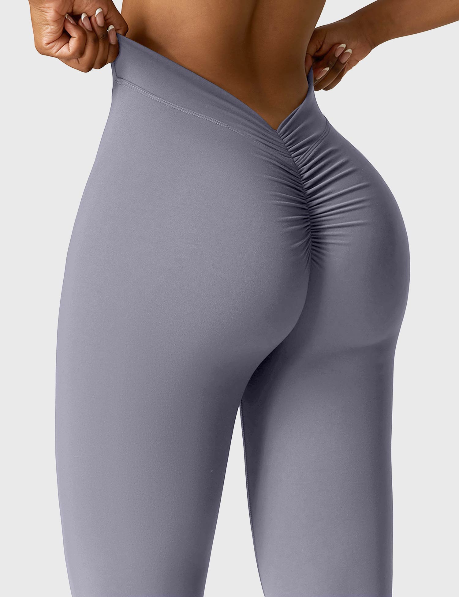 YGLEO Daze V-back Flare Leggings
