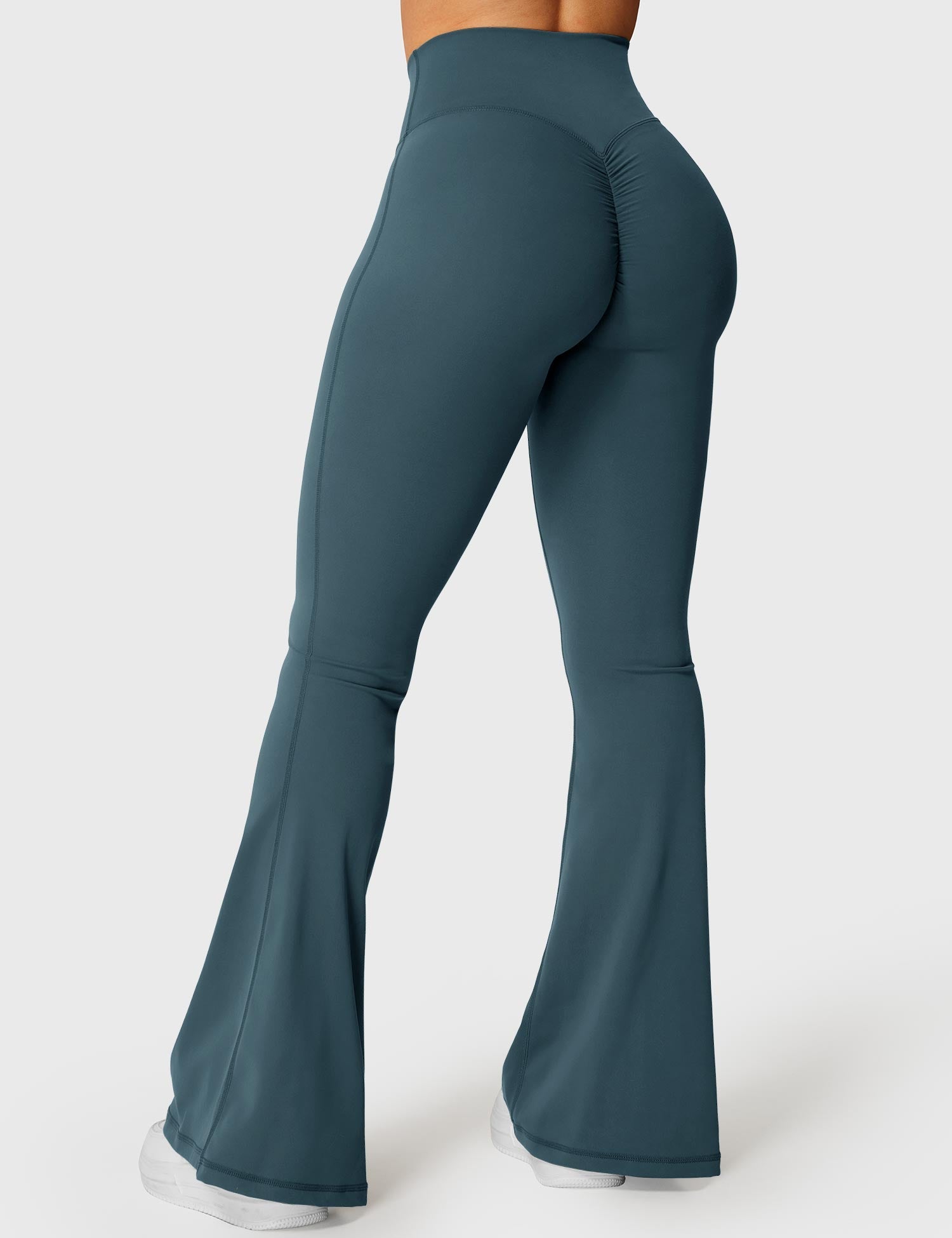 YGLEO V-waistband Kalie Flare Leggings