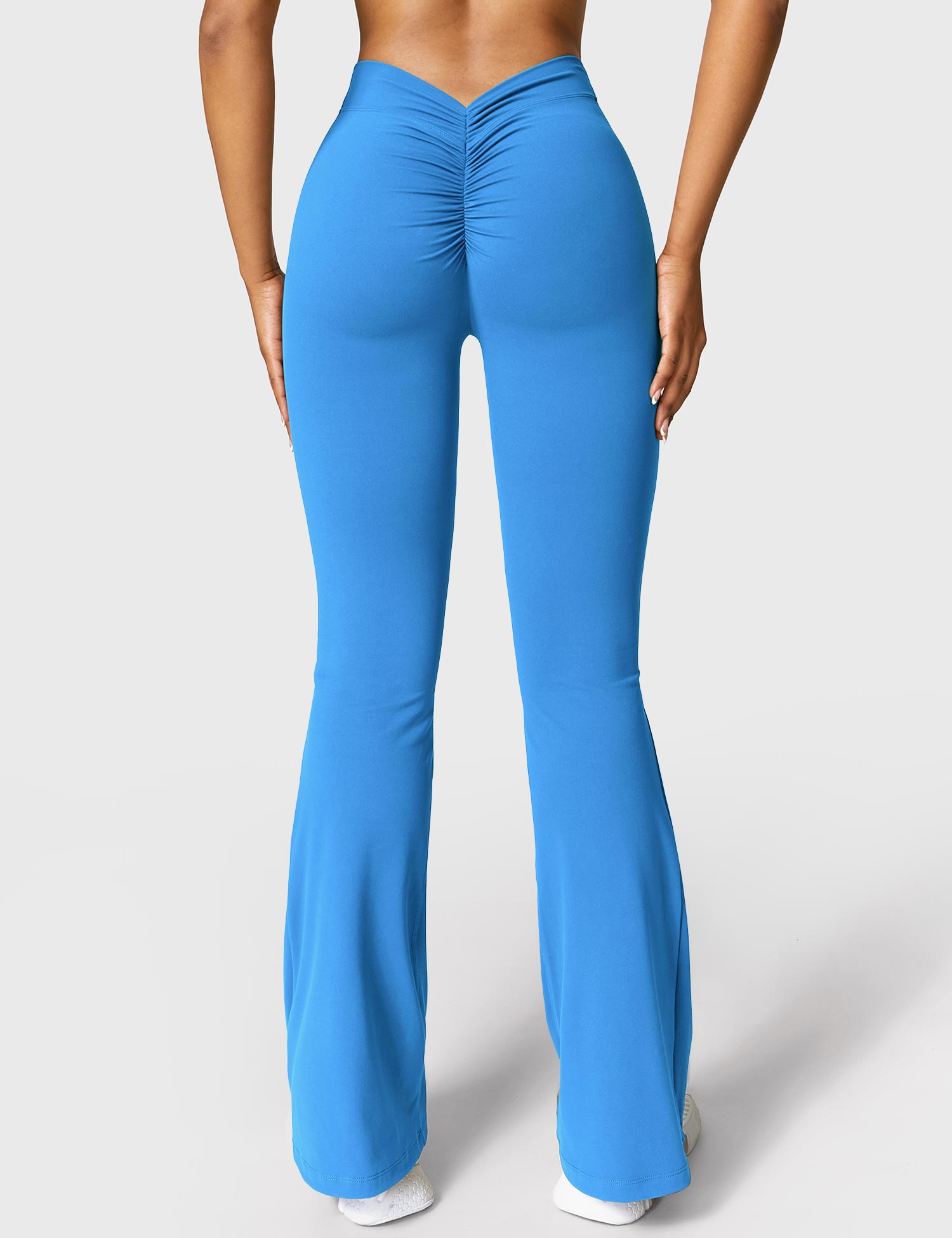 YGLEO Daze V-back Flare Leggings