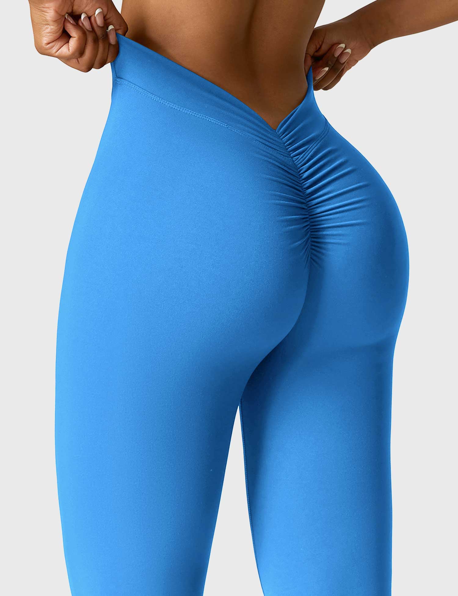 YGLEO Daze V-back Flare Leggings