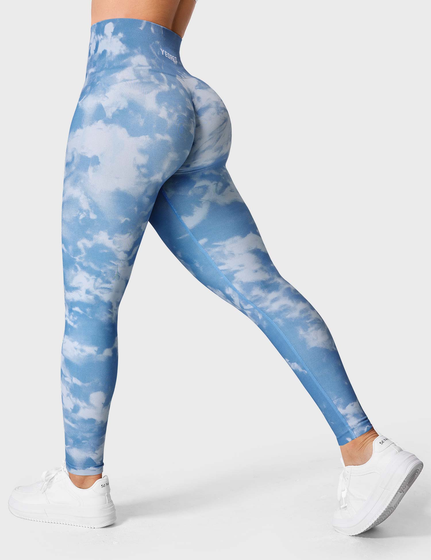 YGLEO Seamless Print Jada Leggings/ Shorts