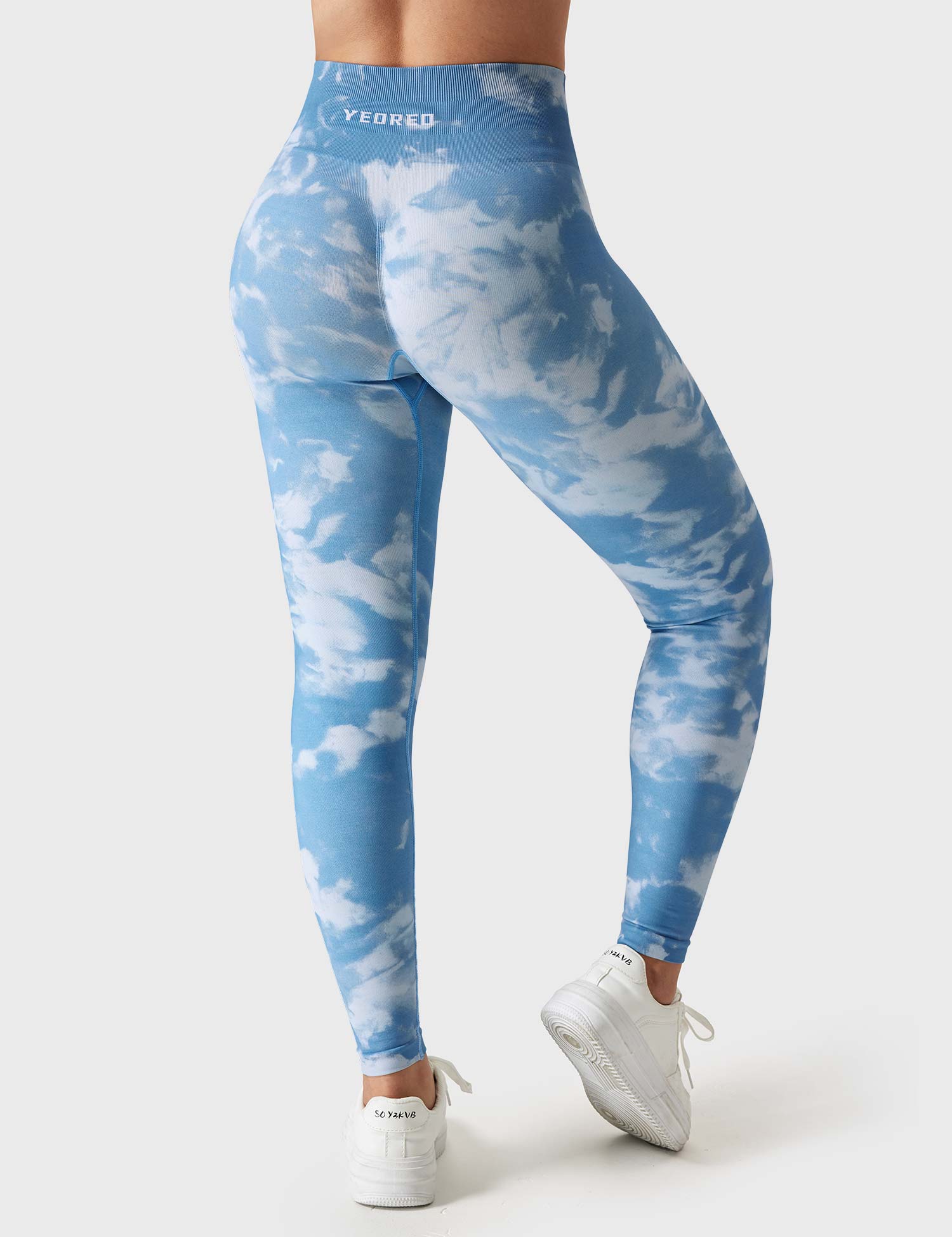 YGLEO Seamless Print Jada Leggings/ Shorts