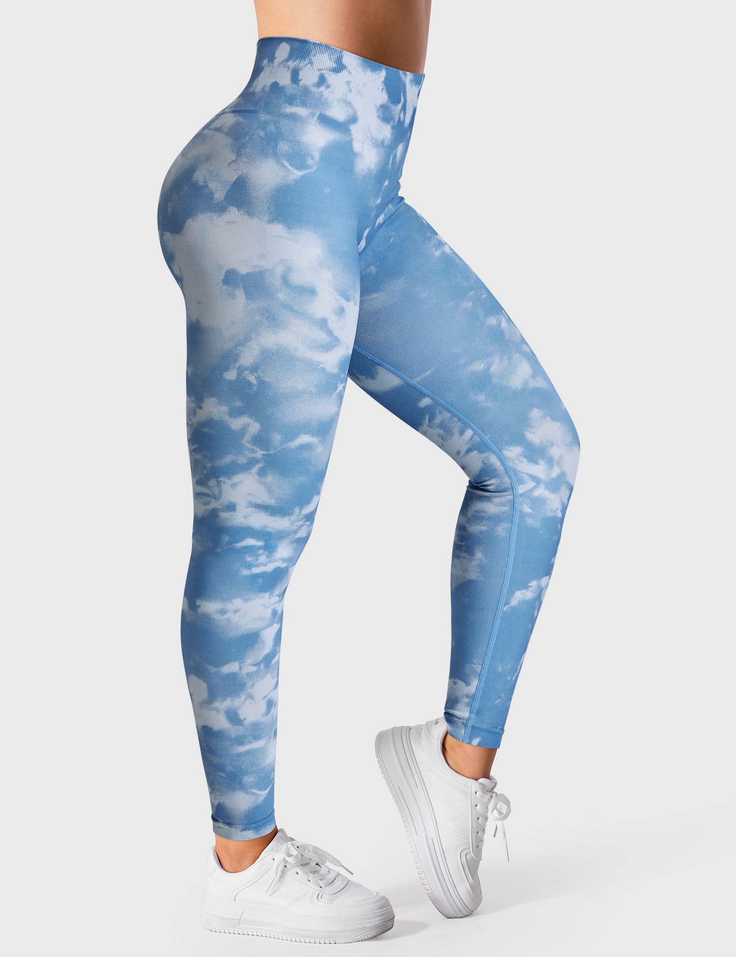 YGLEO Seamless Print Jada Leggings/ Shorts