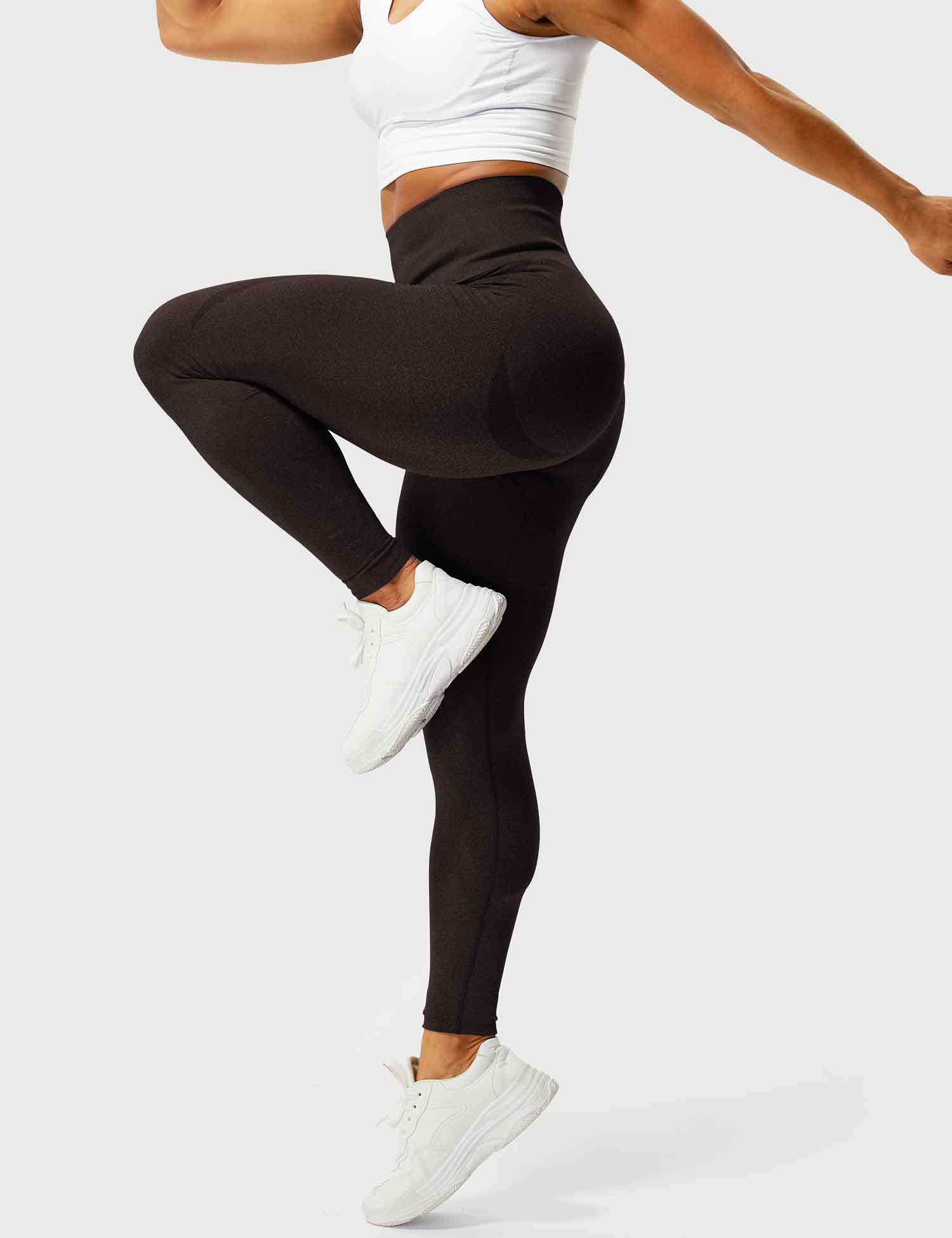 YGLEO Smile Contour Leggings
