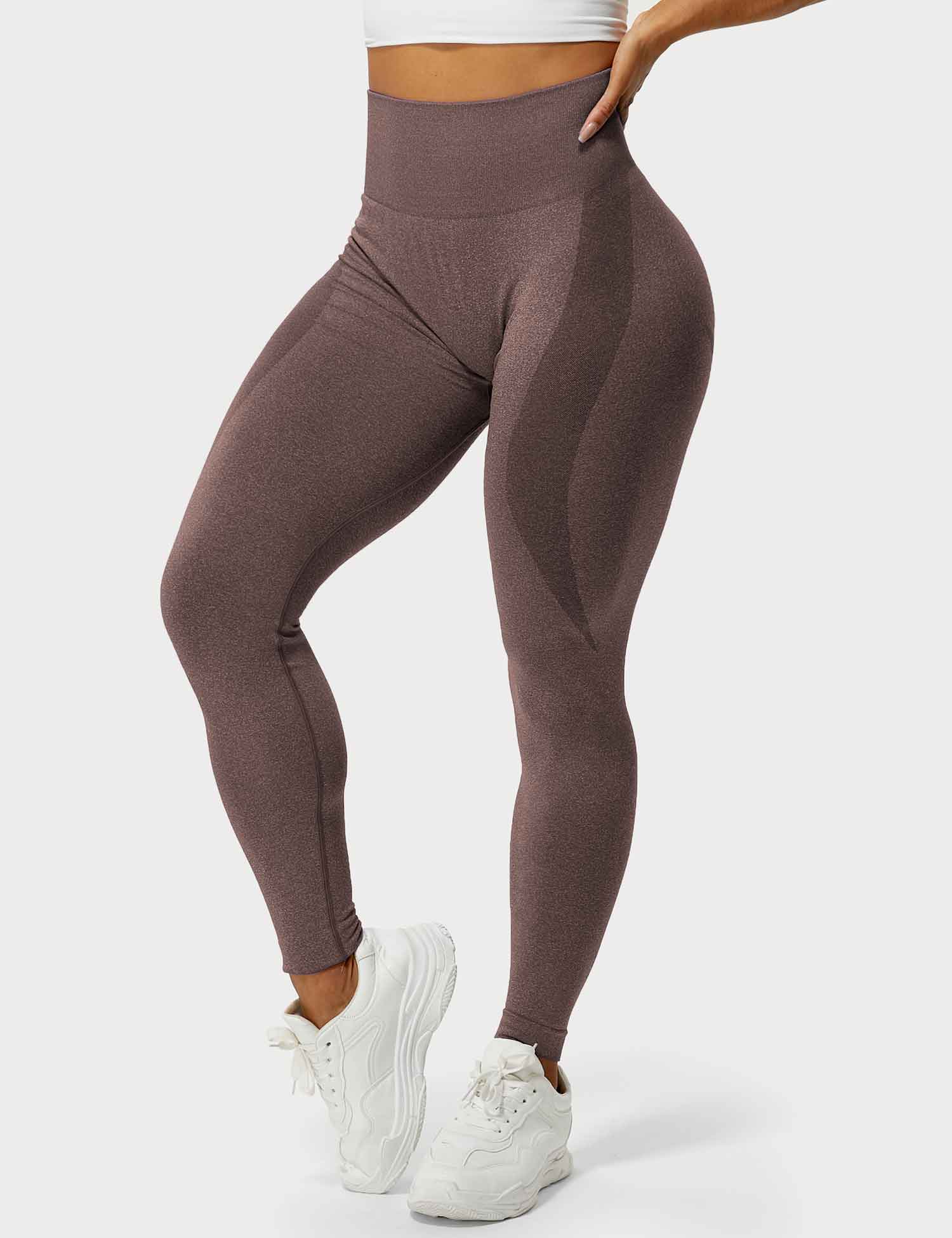 YGLEO Smile Contour Leggings
