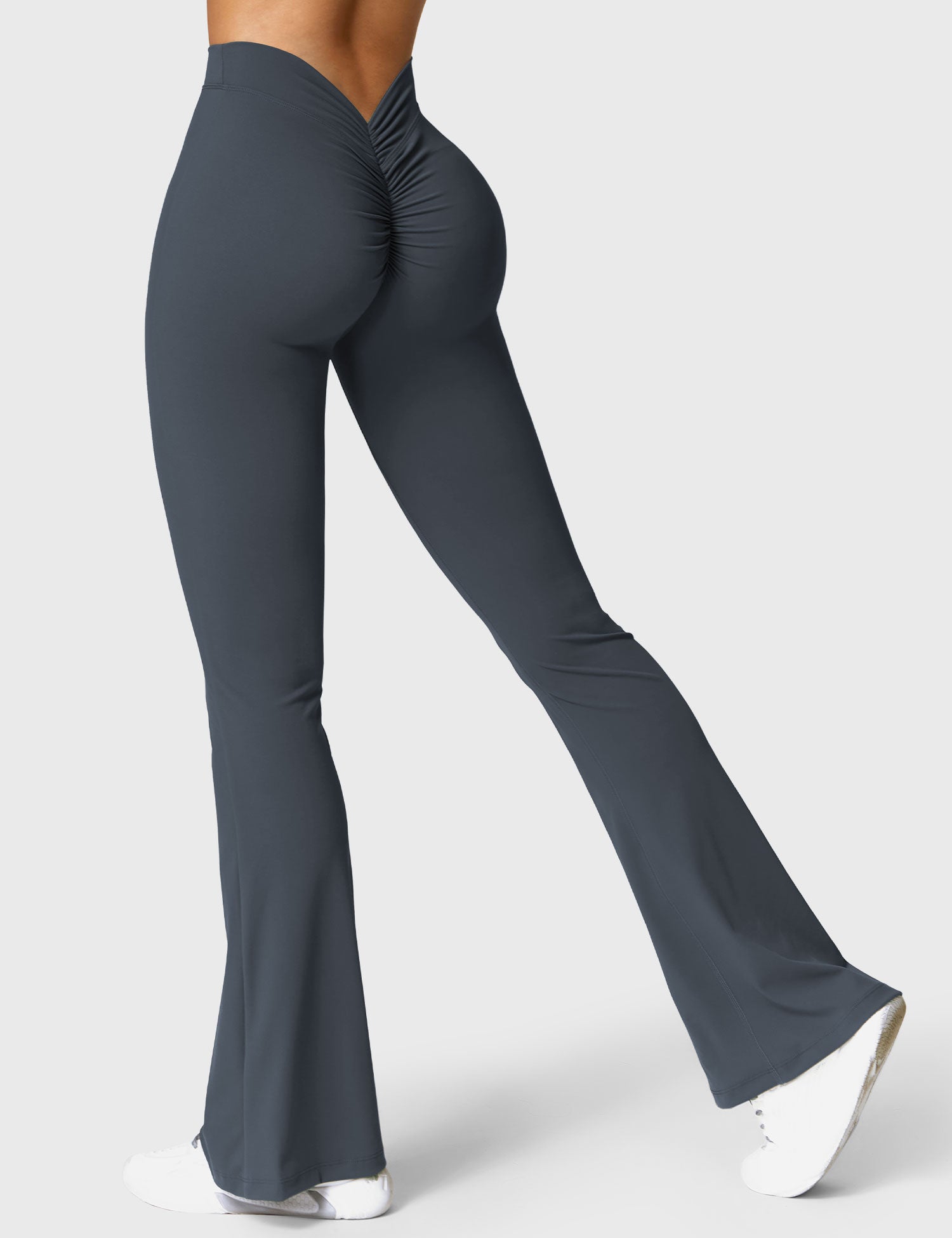 YGLEO Daze V-back Flare Leggings