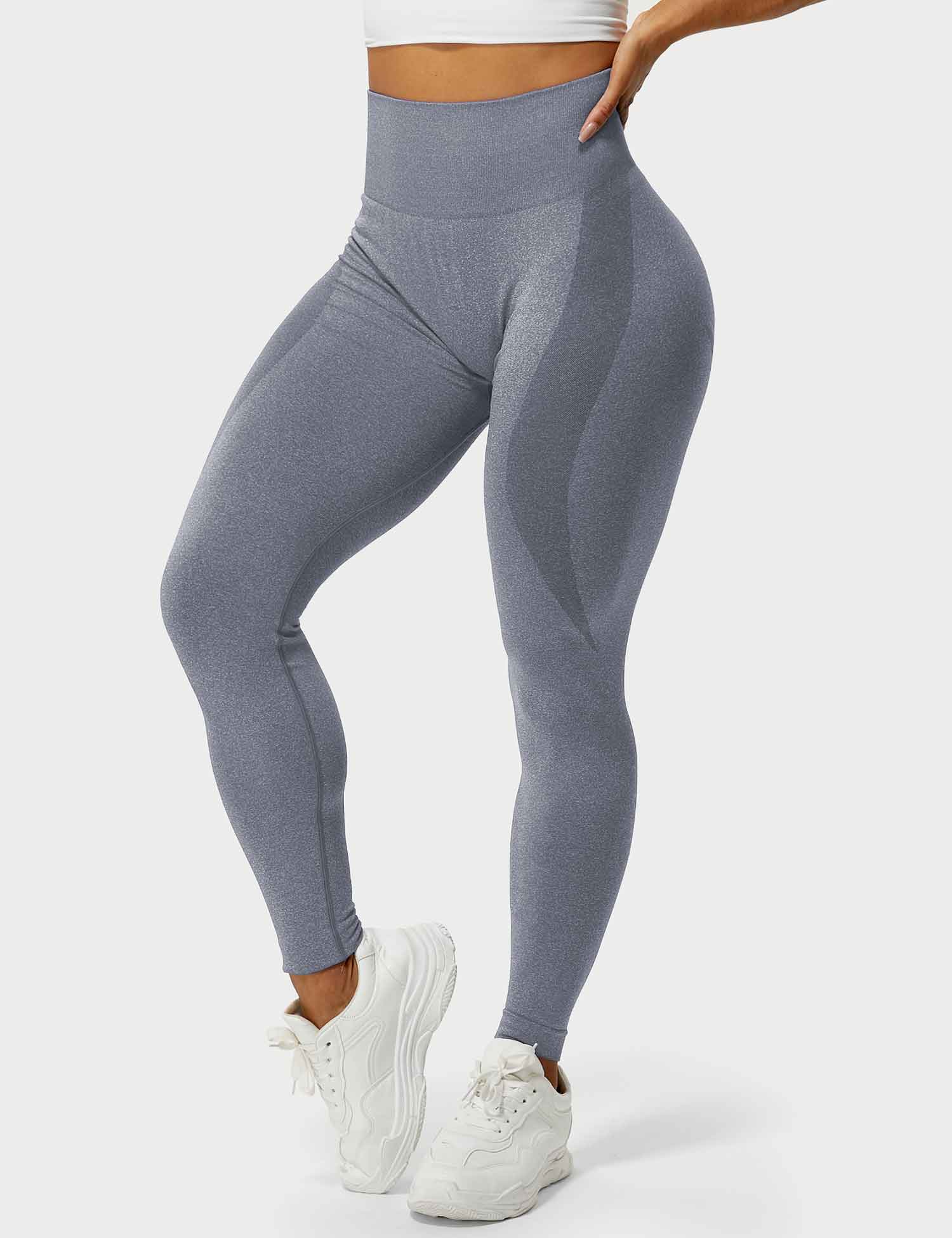 YGLEO Smile Contour Leggings
