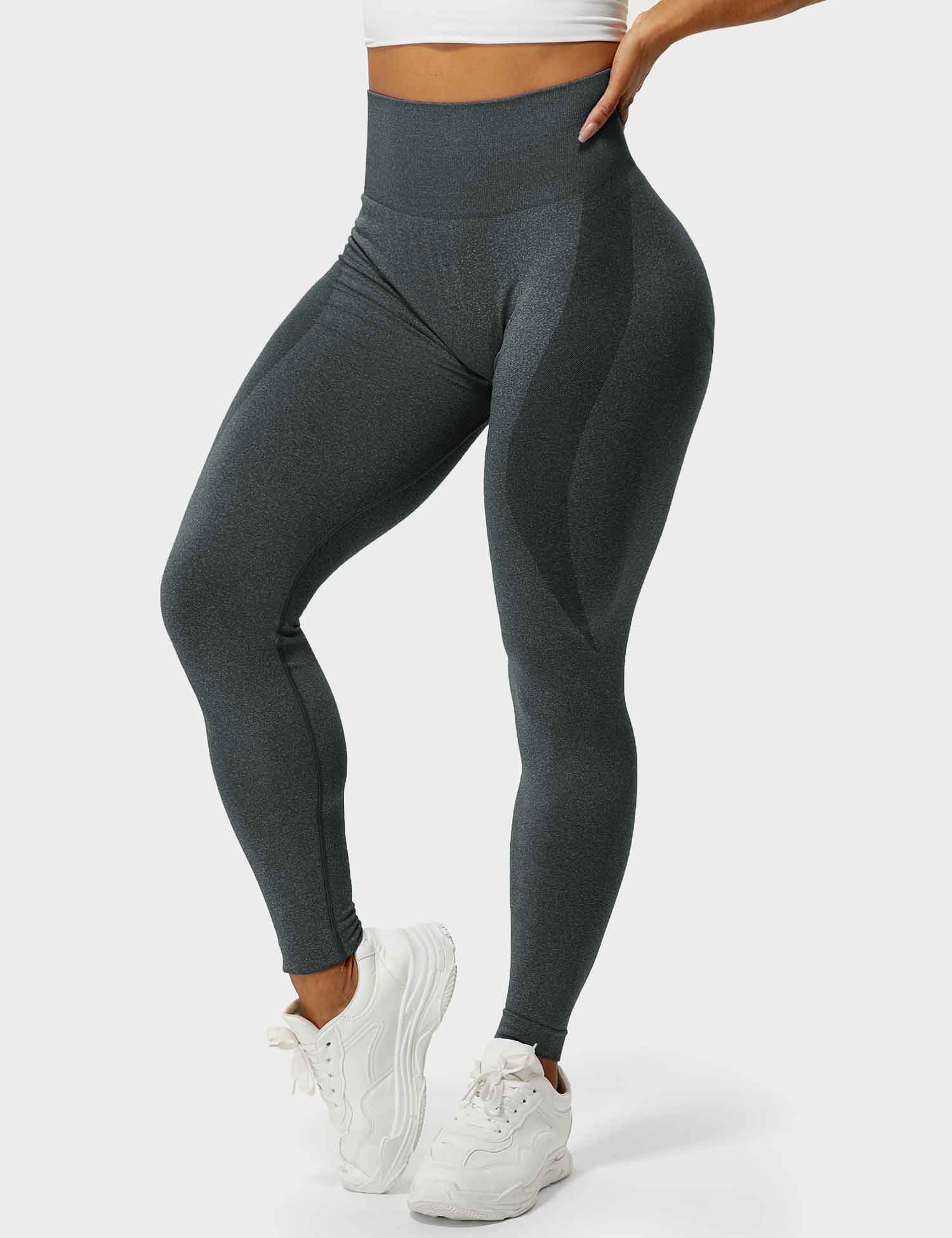 YGLEO Smile Contour Leggings