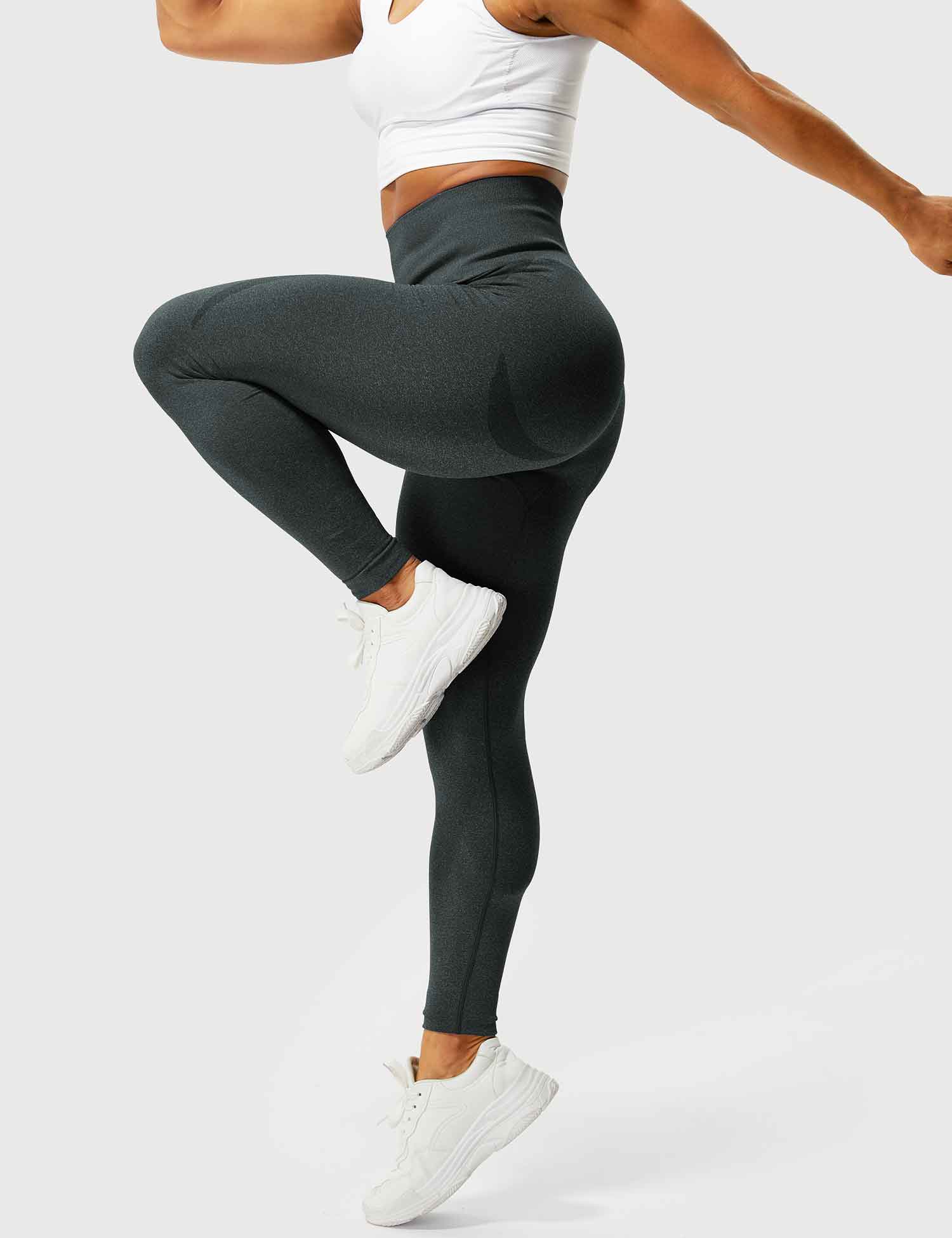 YGLEO Smile Contour Leggings