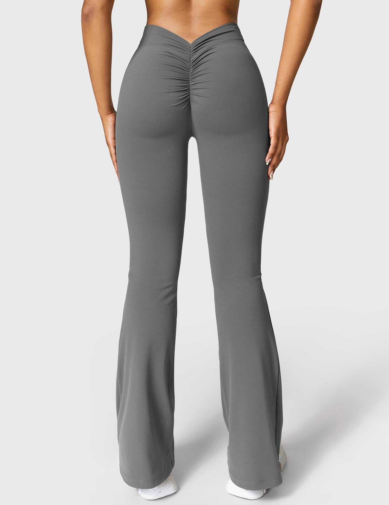 YGLEO Daze V-back Flare Leggings