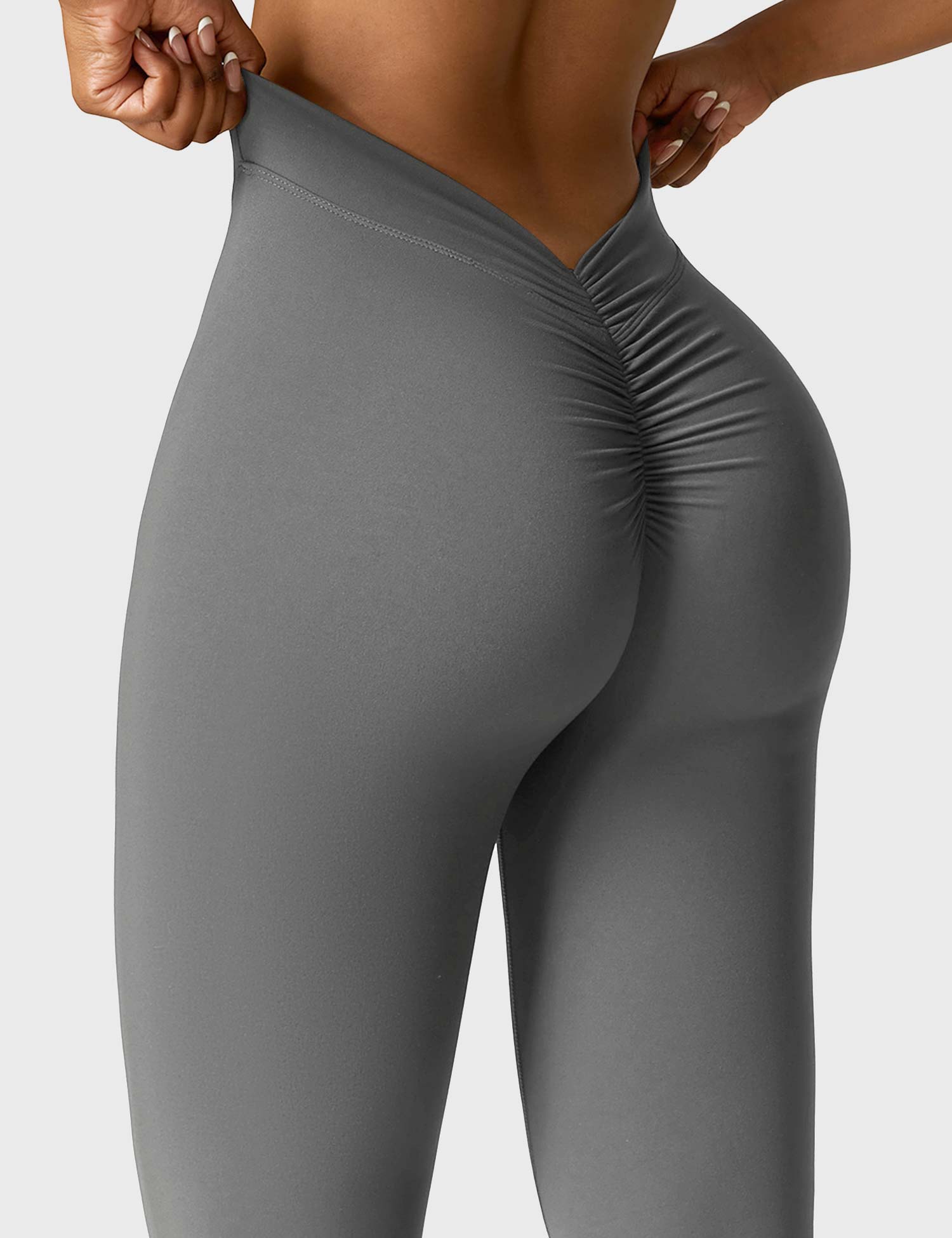 YGLEO Daze V-back Flare Leggings