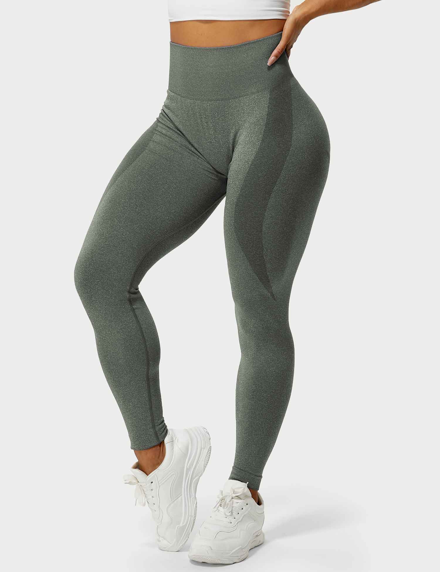 YGLEO Smile Contour Leggings
