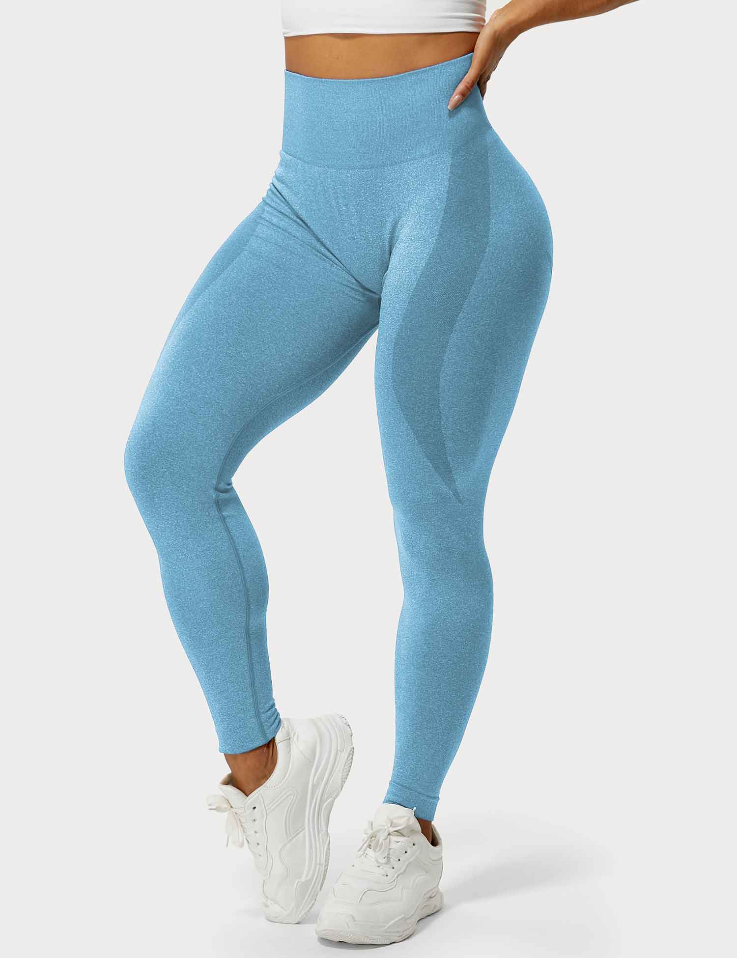 YGLEO Smile Contour Leggings