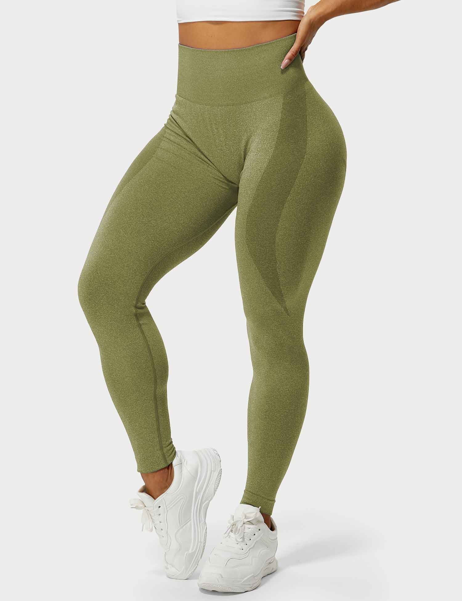 YGLEO Smile Contour Leggings