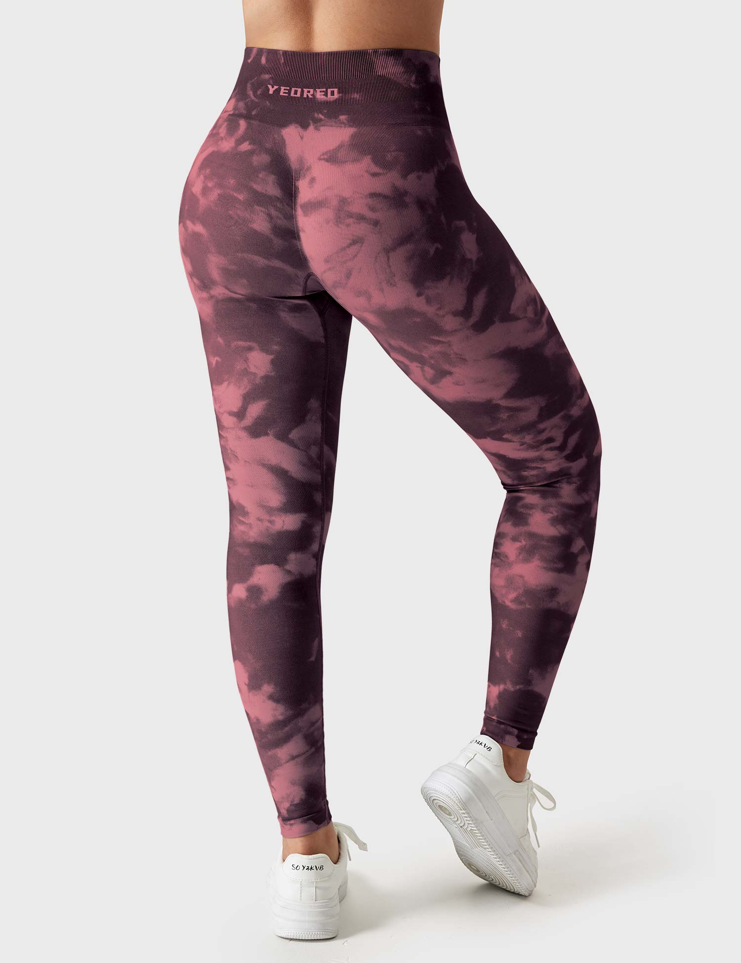 YGLEO Seamless Print Jada Leggings/ Shorts