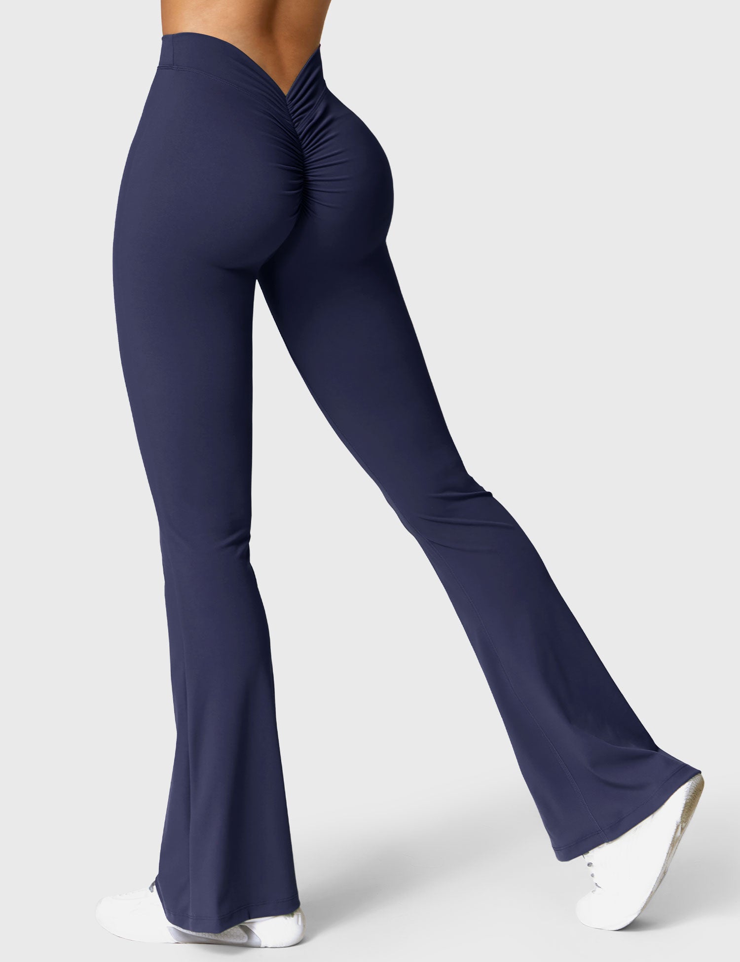YGLEO Daze V-back Flare Leggings