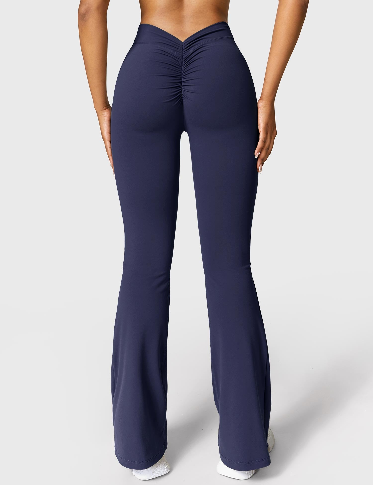 YGLEO Daze V-back Flare Leggings