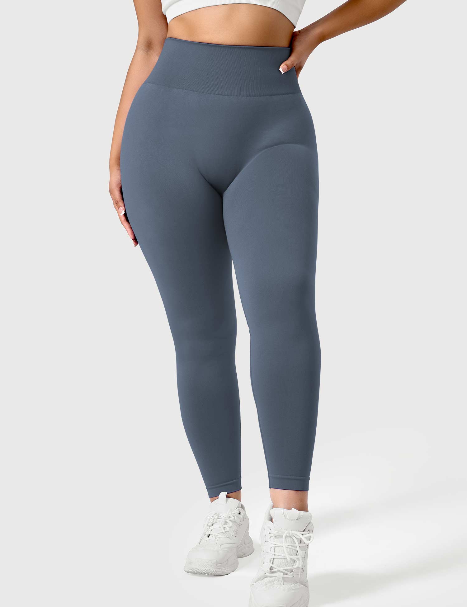 YGLEO Solid Leggings