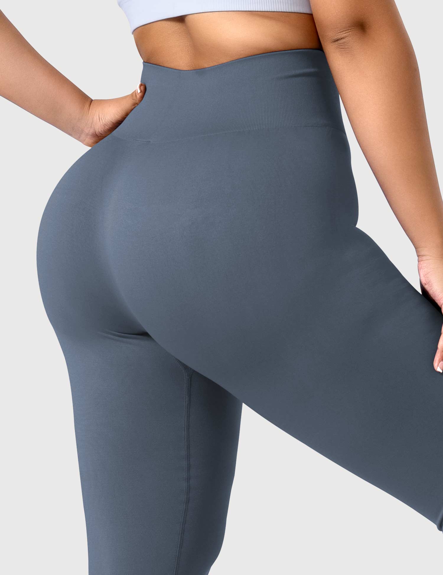 YGLEO Solid Leggings