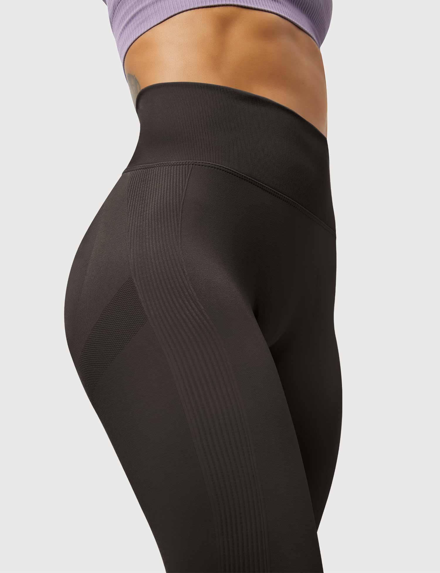 YGLEO Solid Professional Leggings