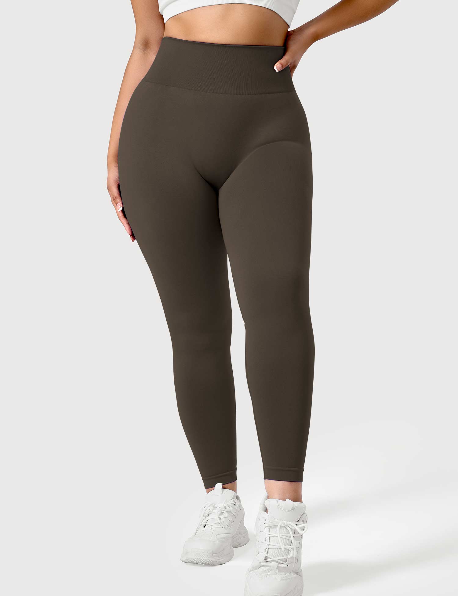 YGLEO Solid Leggings