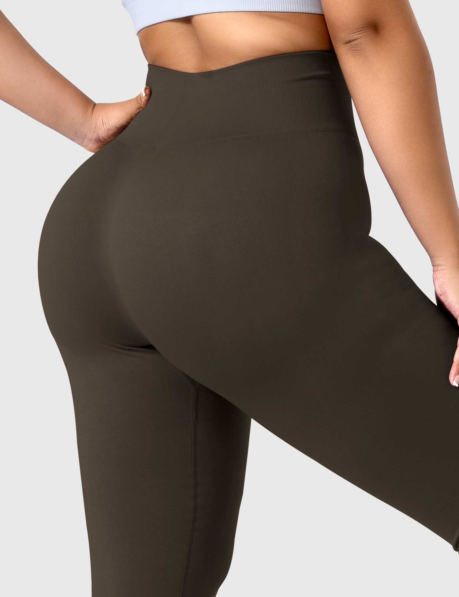 YGLEO Solid Leggings