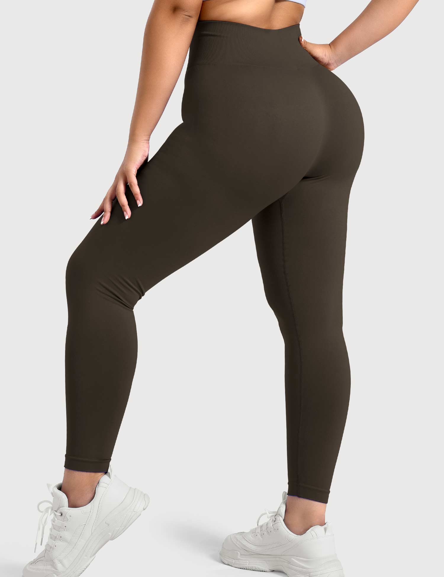 YGLEO Solid Leggings