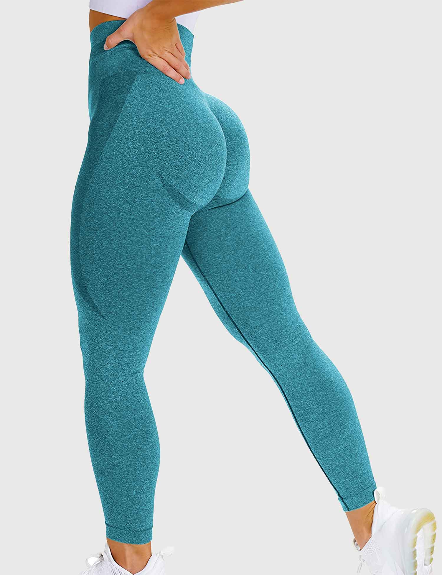 YGLEO Smile Contour Leggings