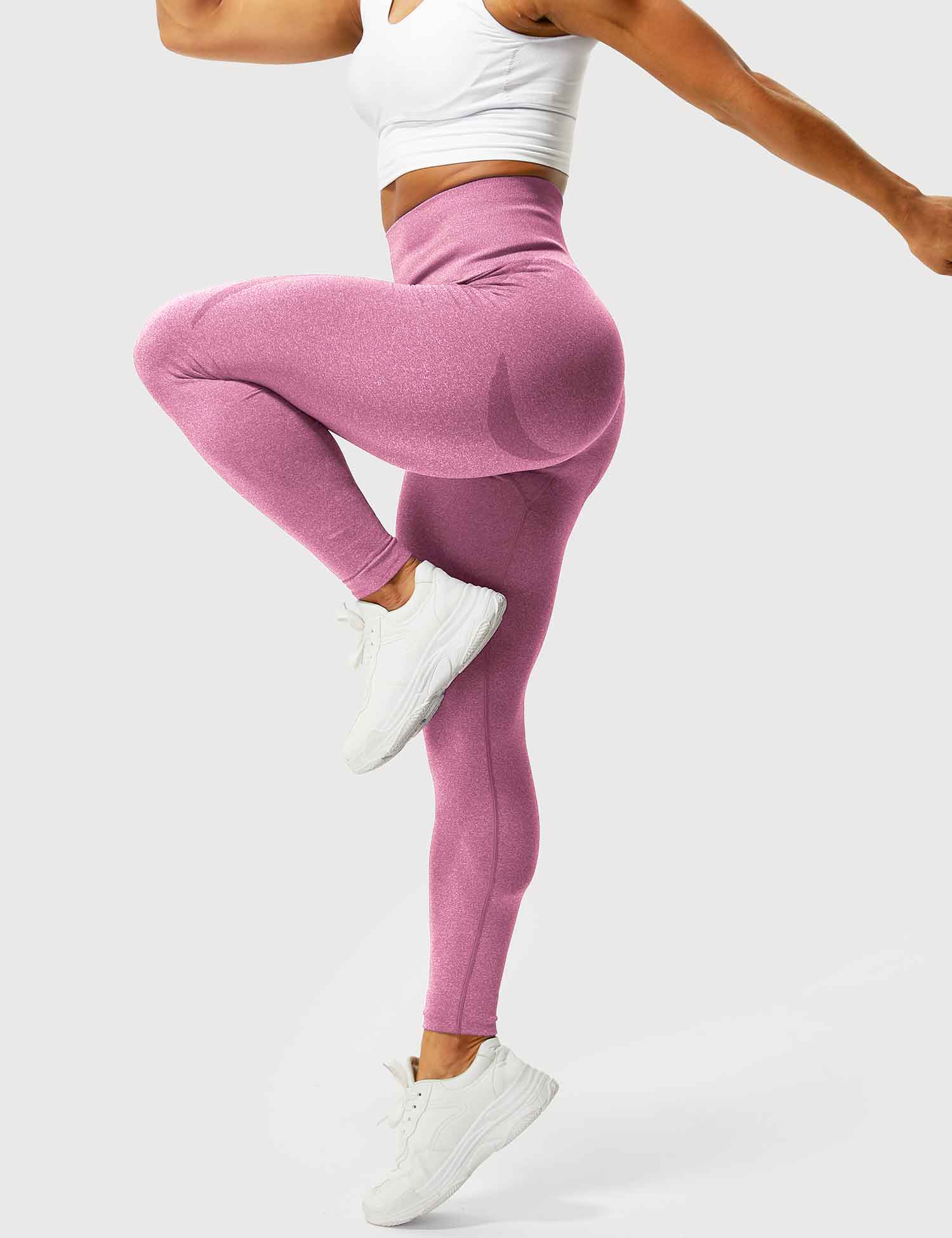 YGLEO Smile Contour Leggings