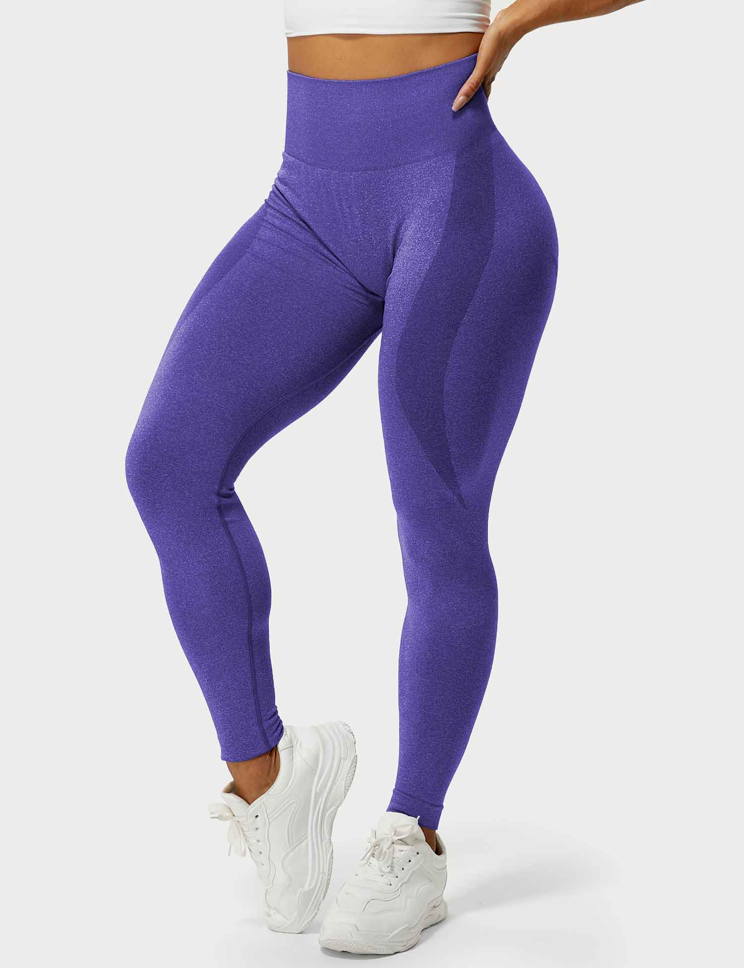 YGLEO Smile Contour Leggings