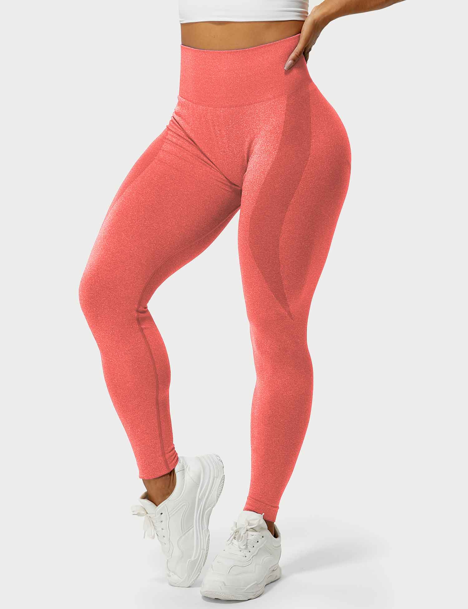 YGLEO Smile Contour Leggings