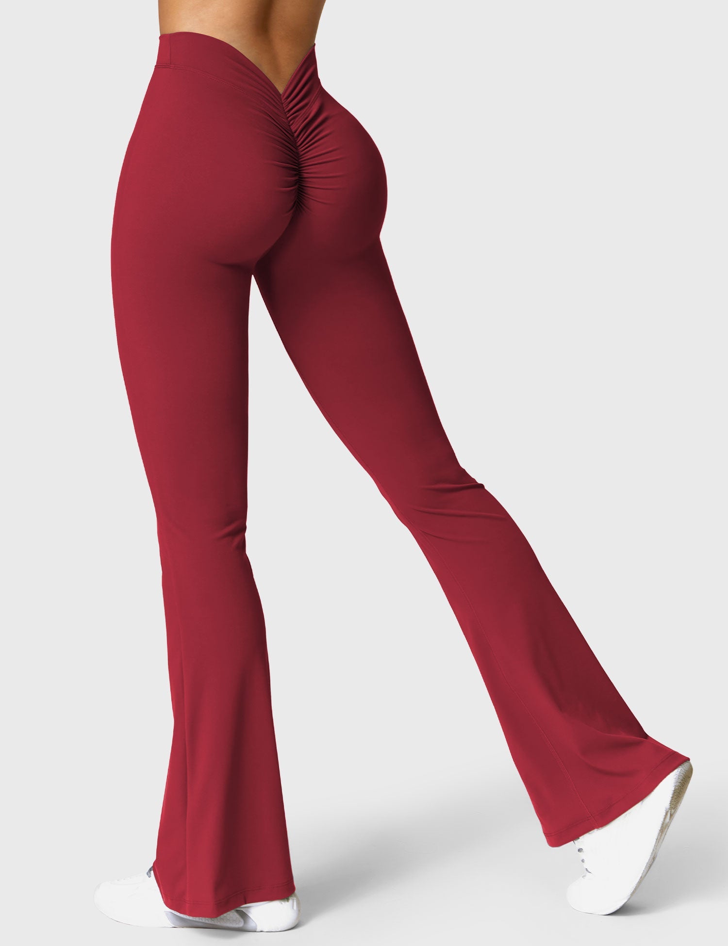 YGLEO Daze V-back Flare Leggings