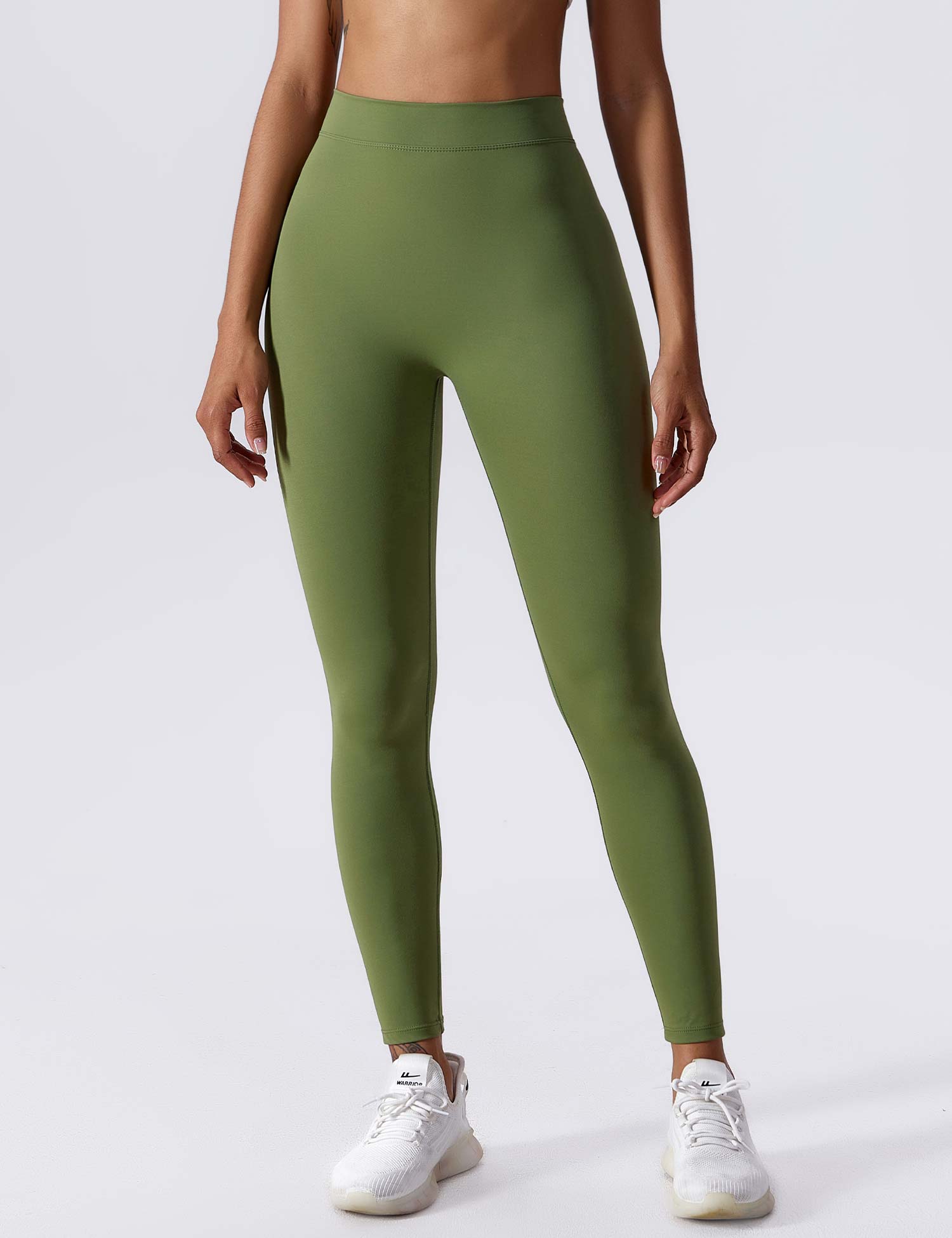 YGLEO V-back Ruched Leggings