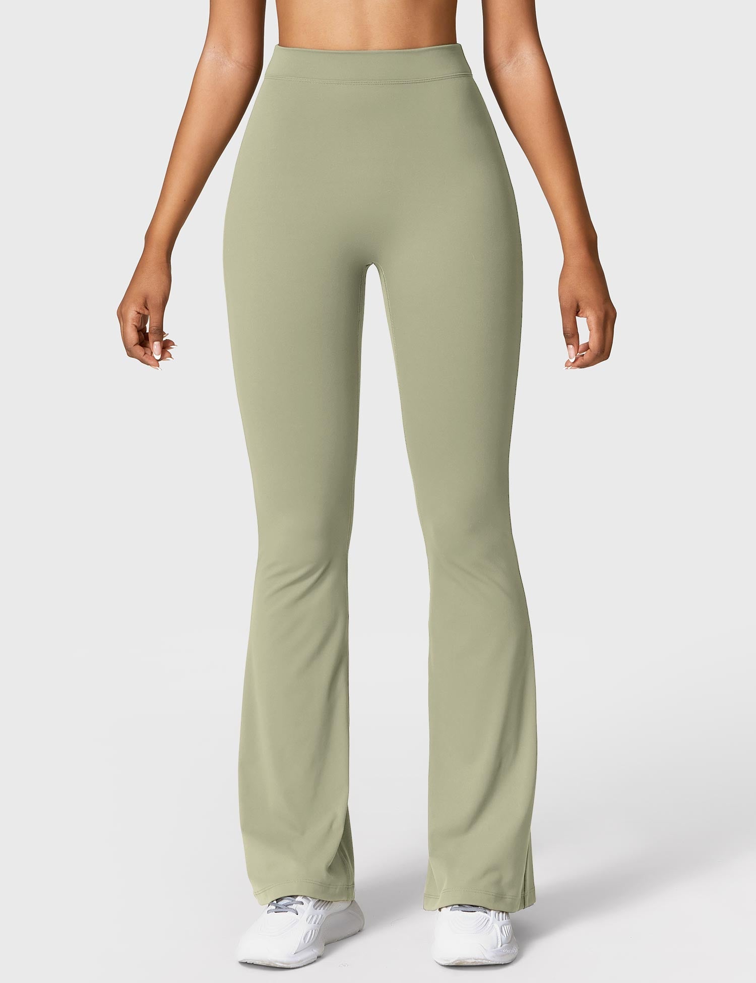 YGLEO Daze V-back Flare Leggings