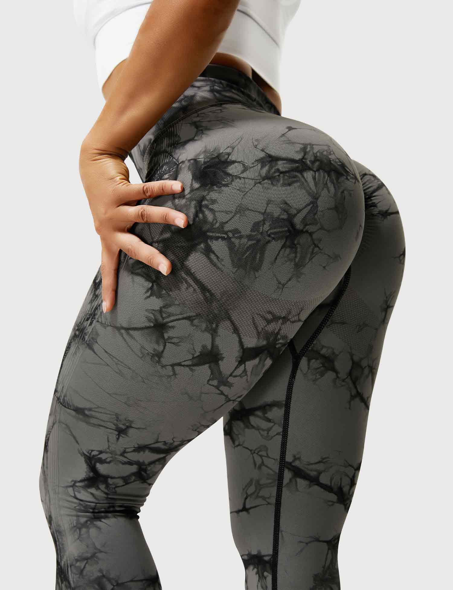 YGLEO Professional Tie Dye Leggings