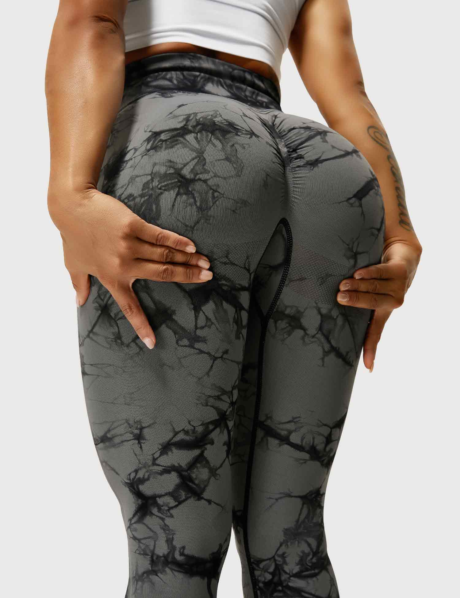YGLEO Professional Tie Dye Leggings