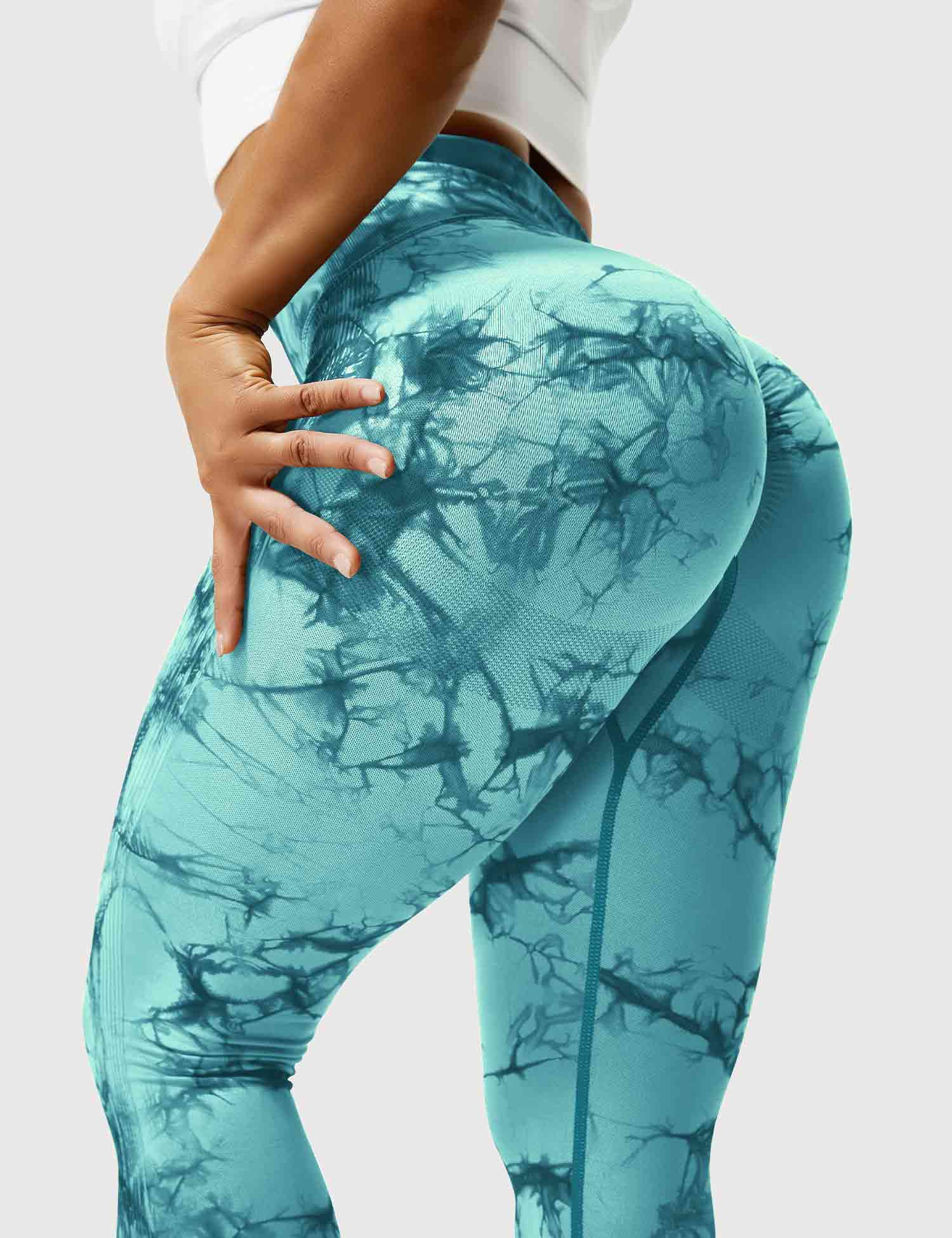 YGLEO Professional Tie Dye Leggings