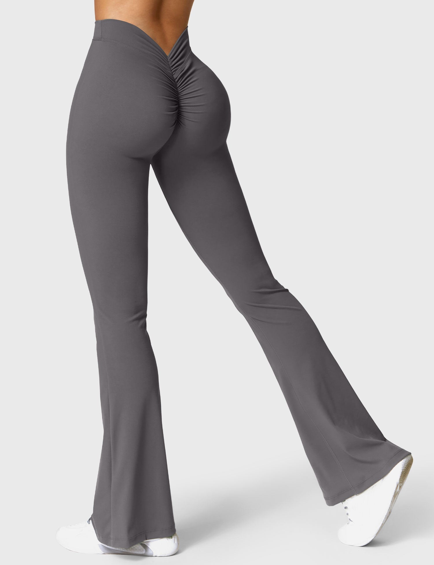 YGLEO Daze V-back Flare Leggings