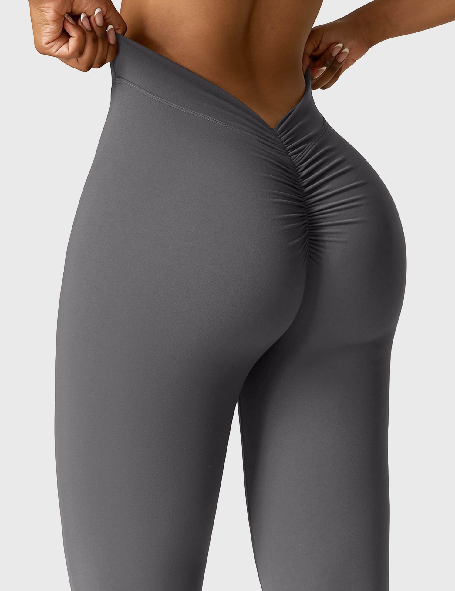 YGLEO Daze V-back Flare Leggings