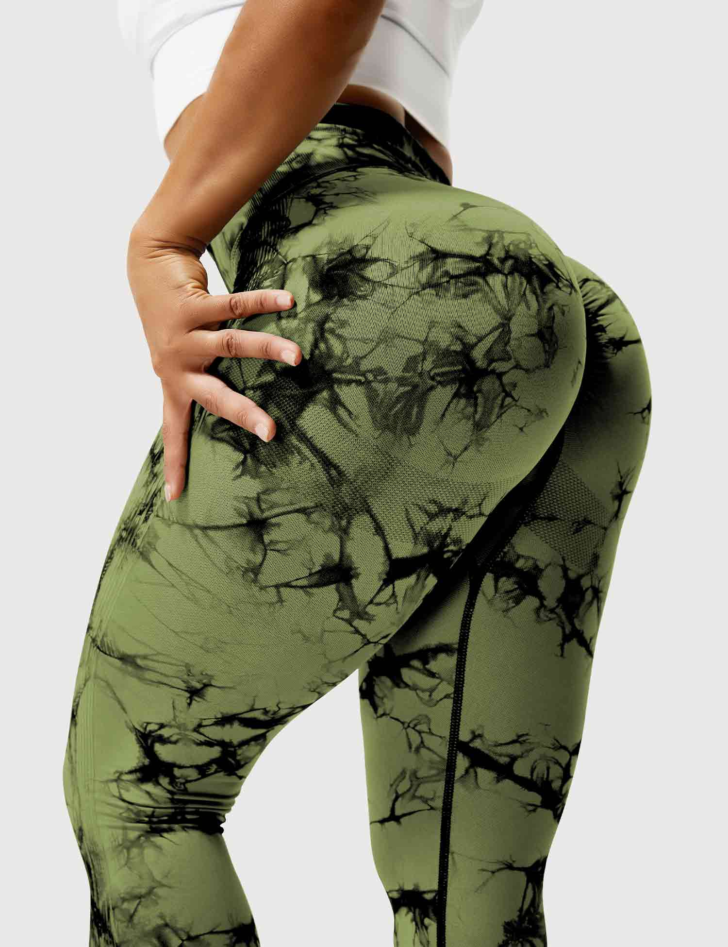 YGLEO Professional Tie Dye Leggings