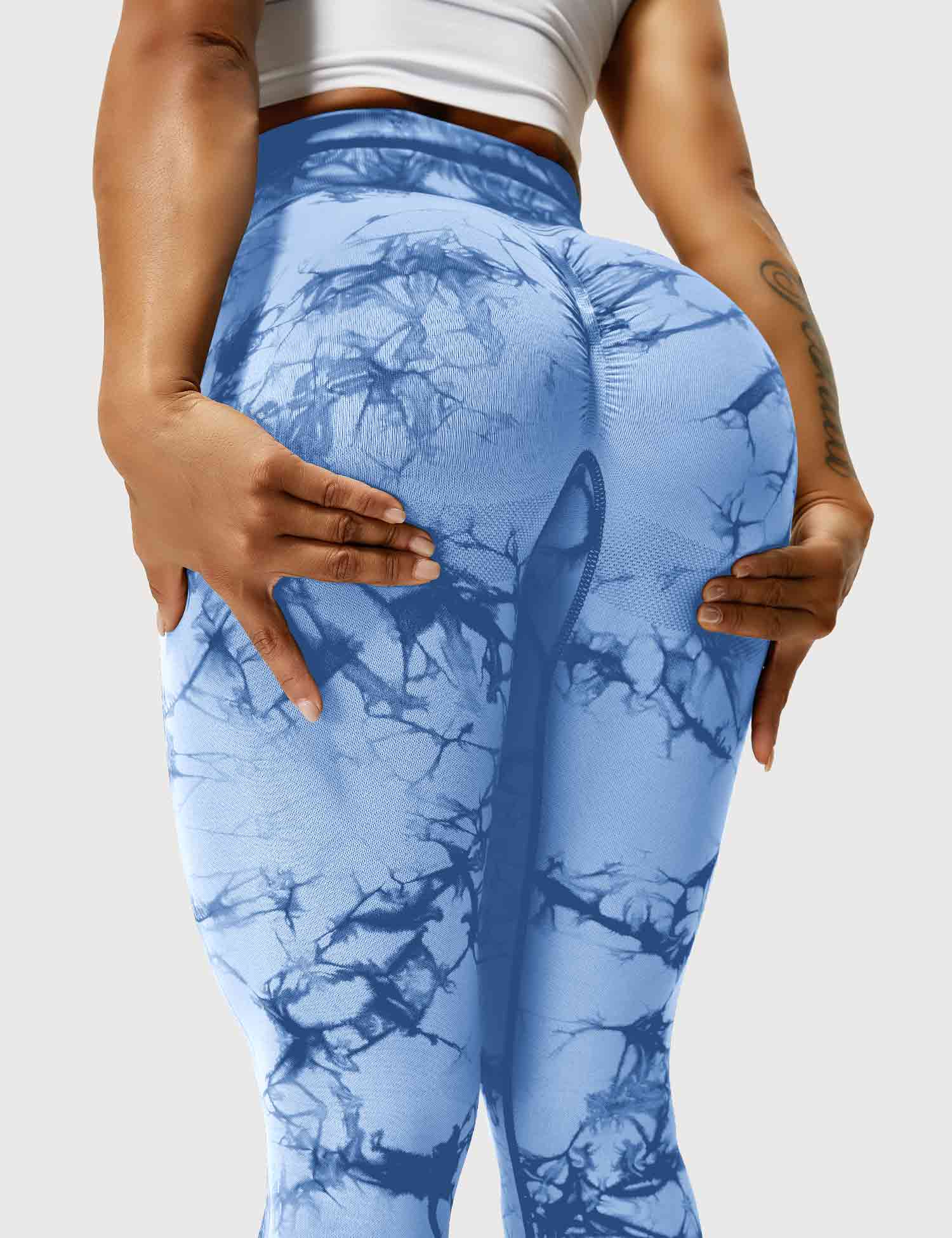 YGLEO Professional Tie Dye Leggings