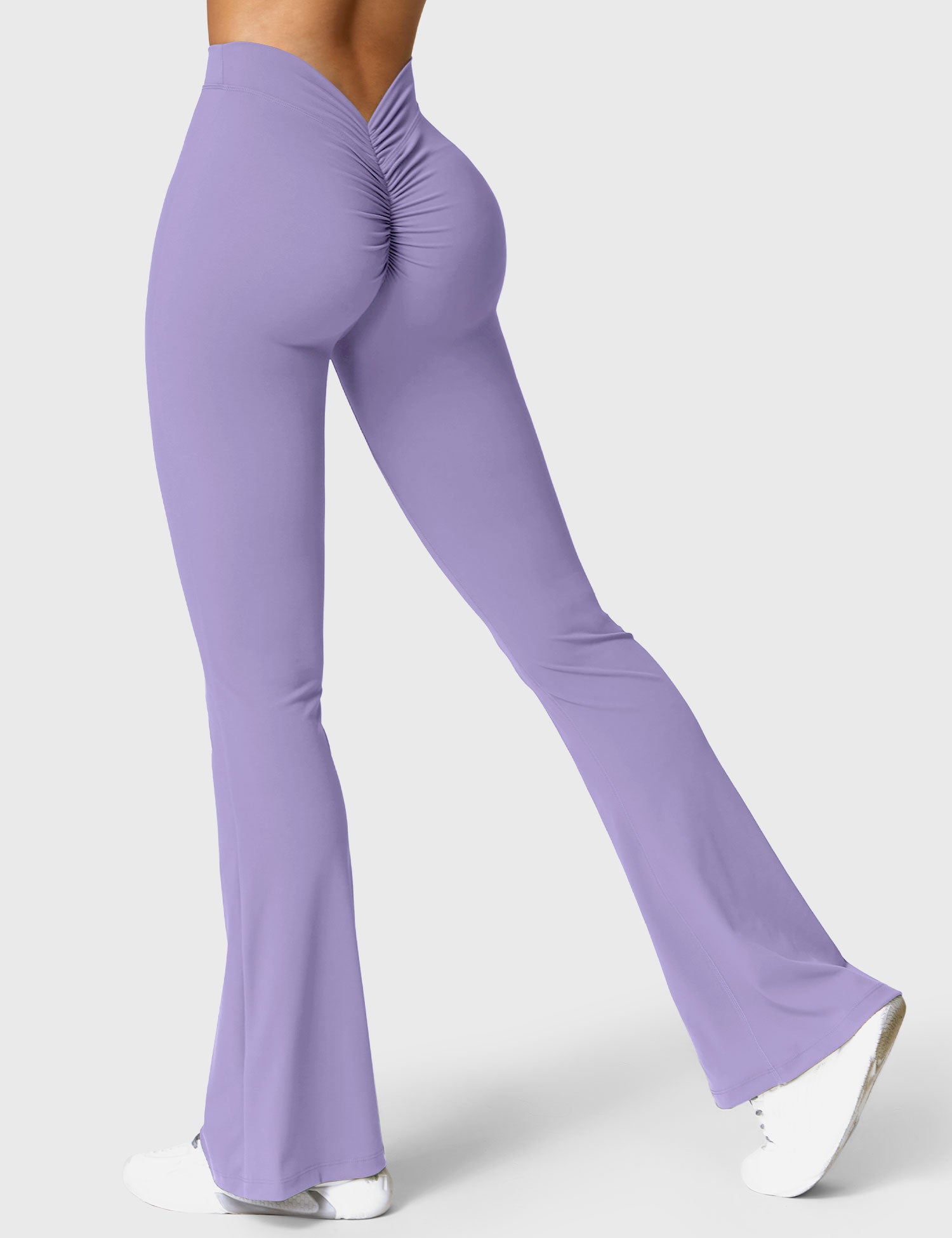 YGLEO Daze V-back Flare Leggings