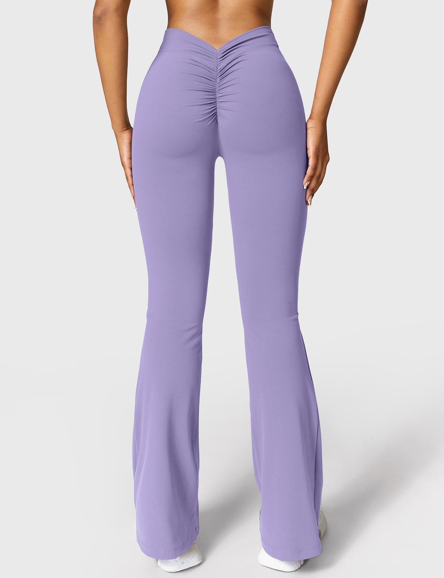 YGLEO Daze V-back Flare Leggings