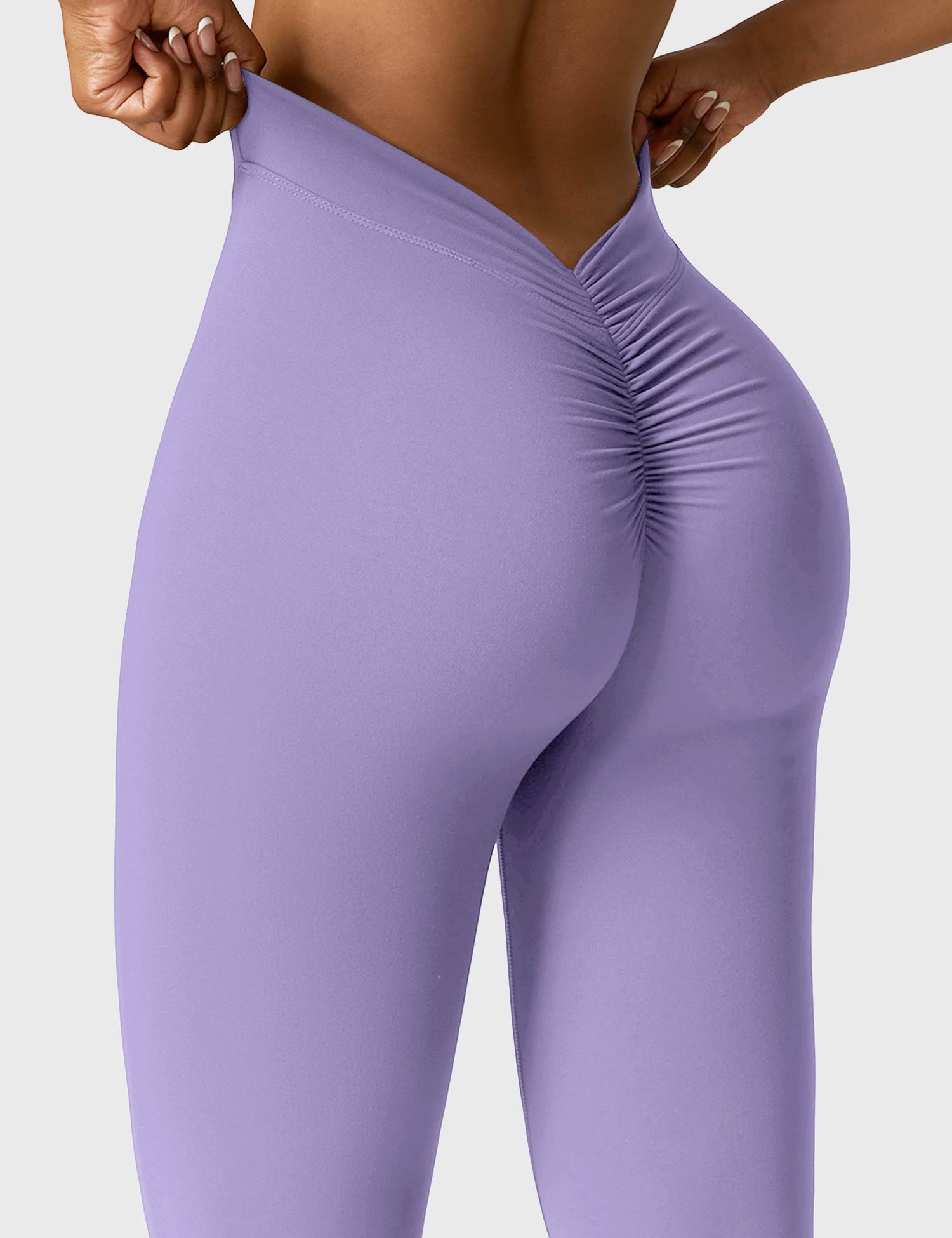 YGLEO Daze V-back Flare Leggings