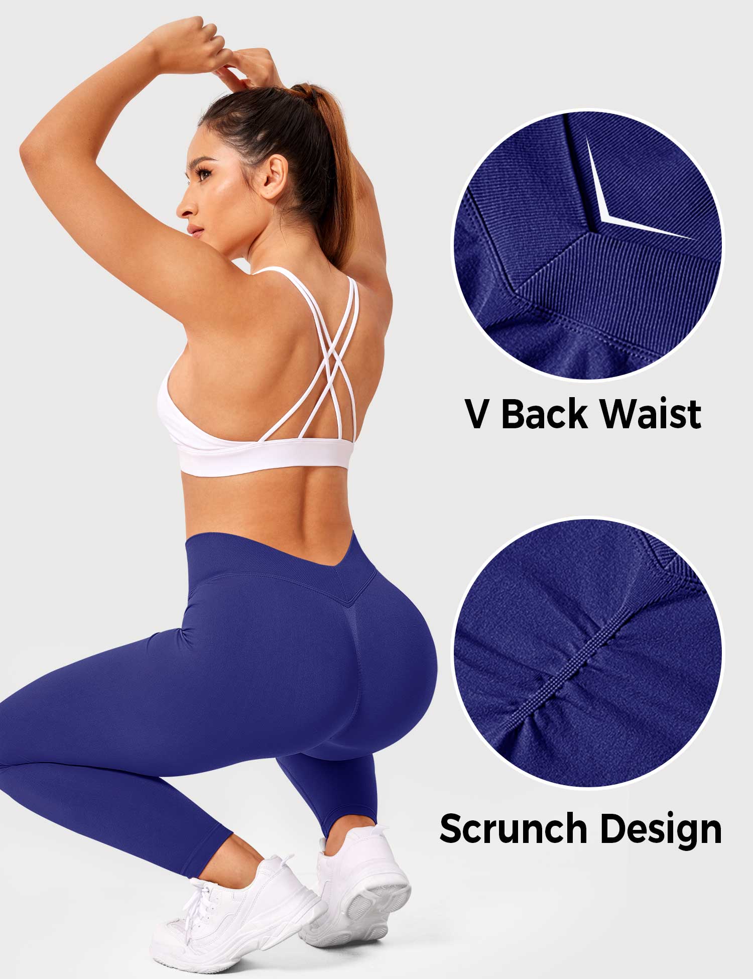 YGLEO V-back Alexi Leggings
